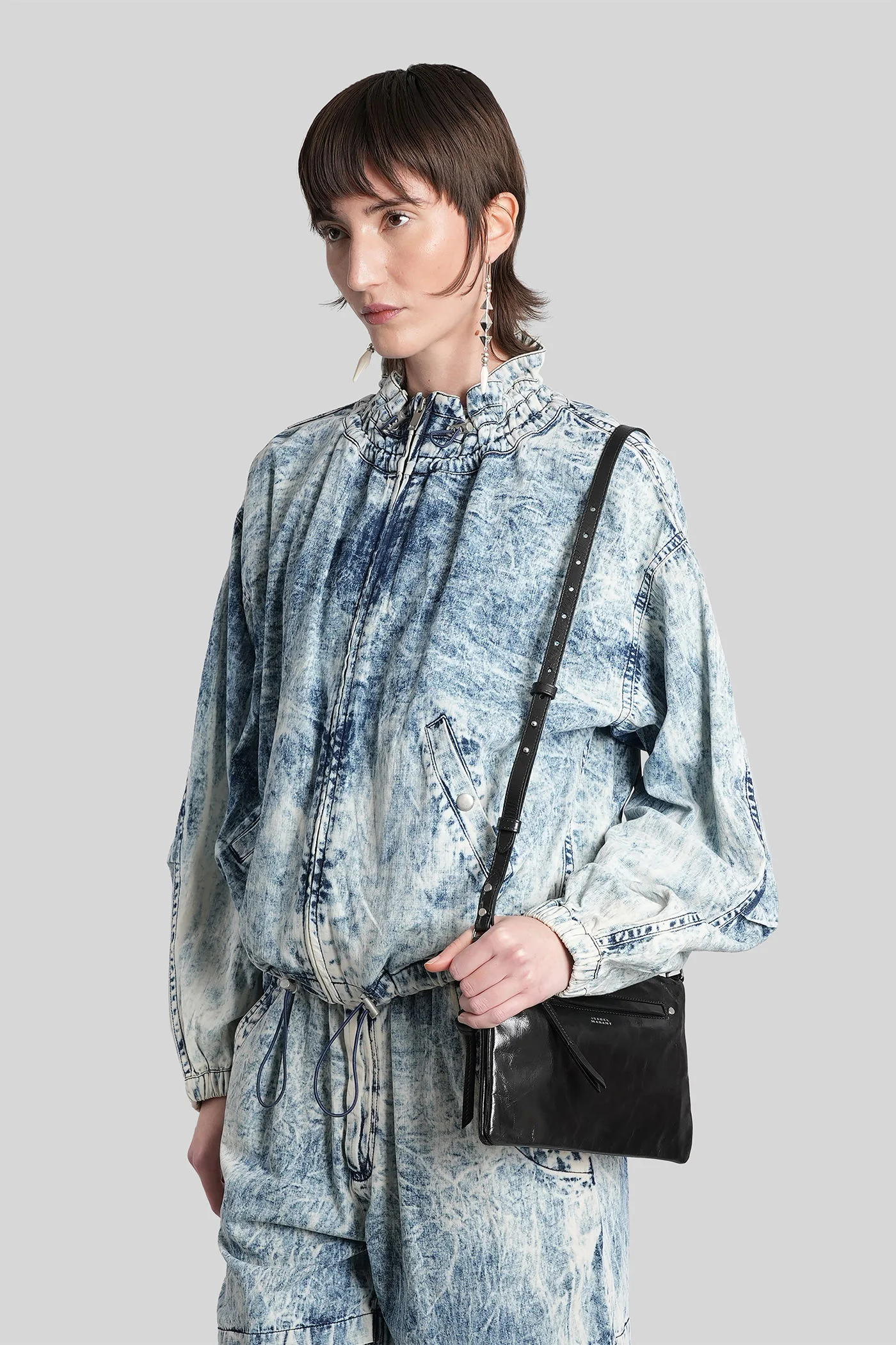 Plume Denim Jackets in blue cotton - Image 4