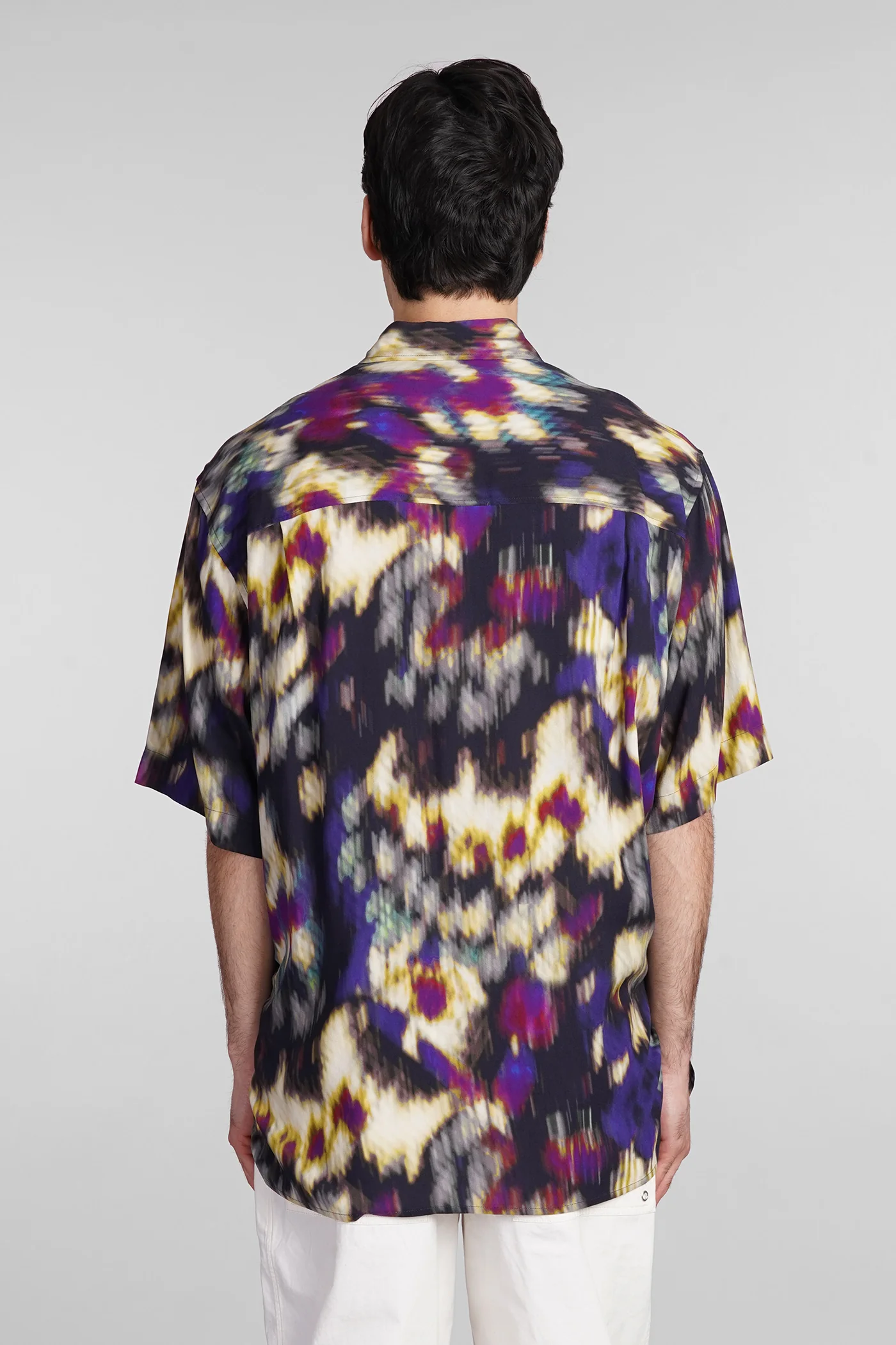 Vabilio Shirt in multicolor viscose - Image 3