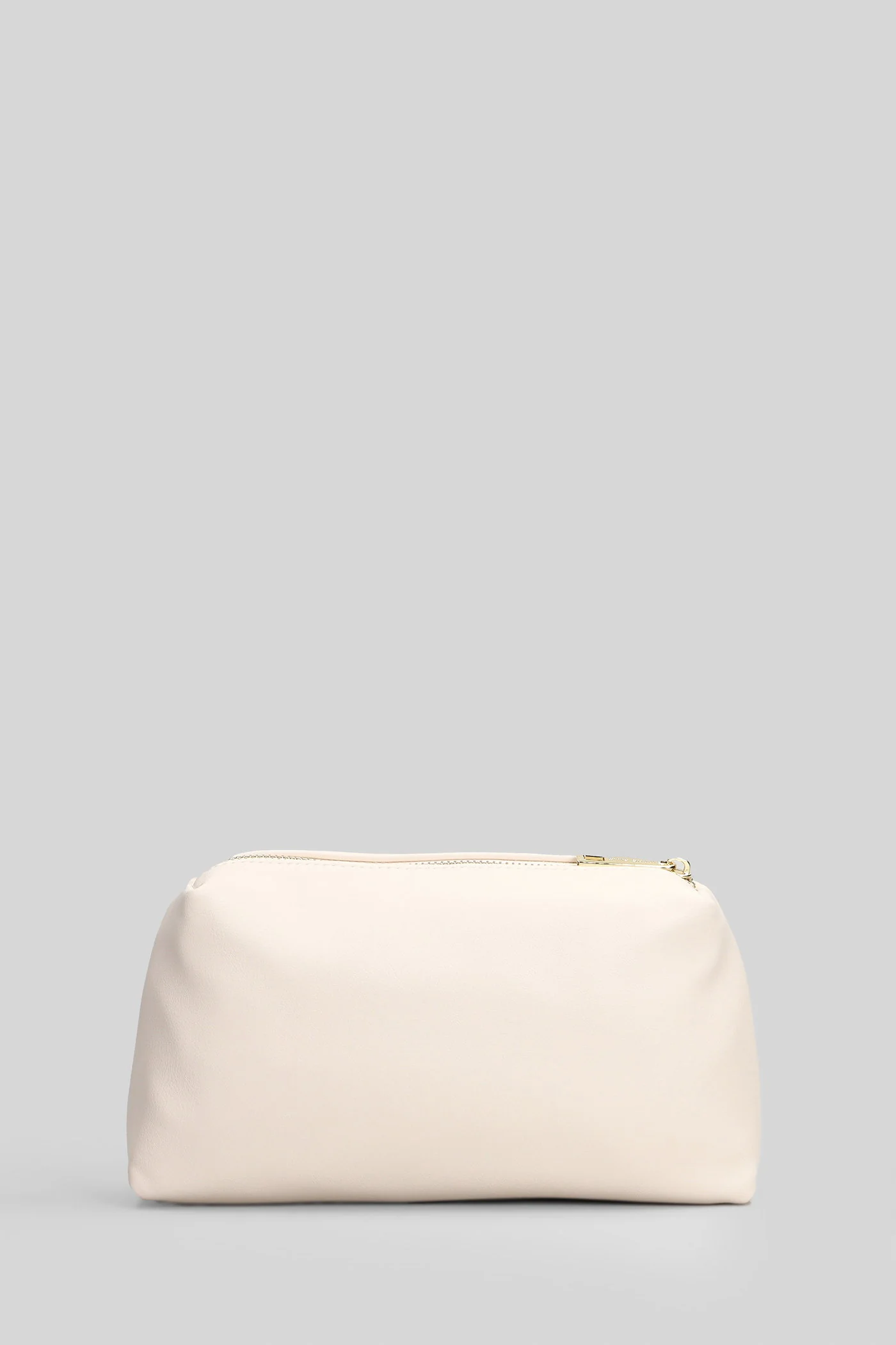 April Macro Lt Clutch in white polyester - Image 3