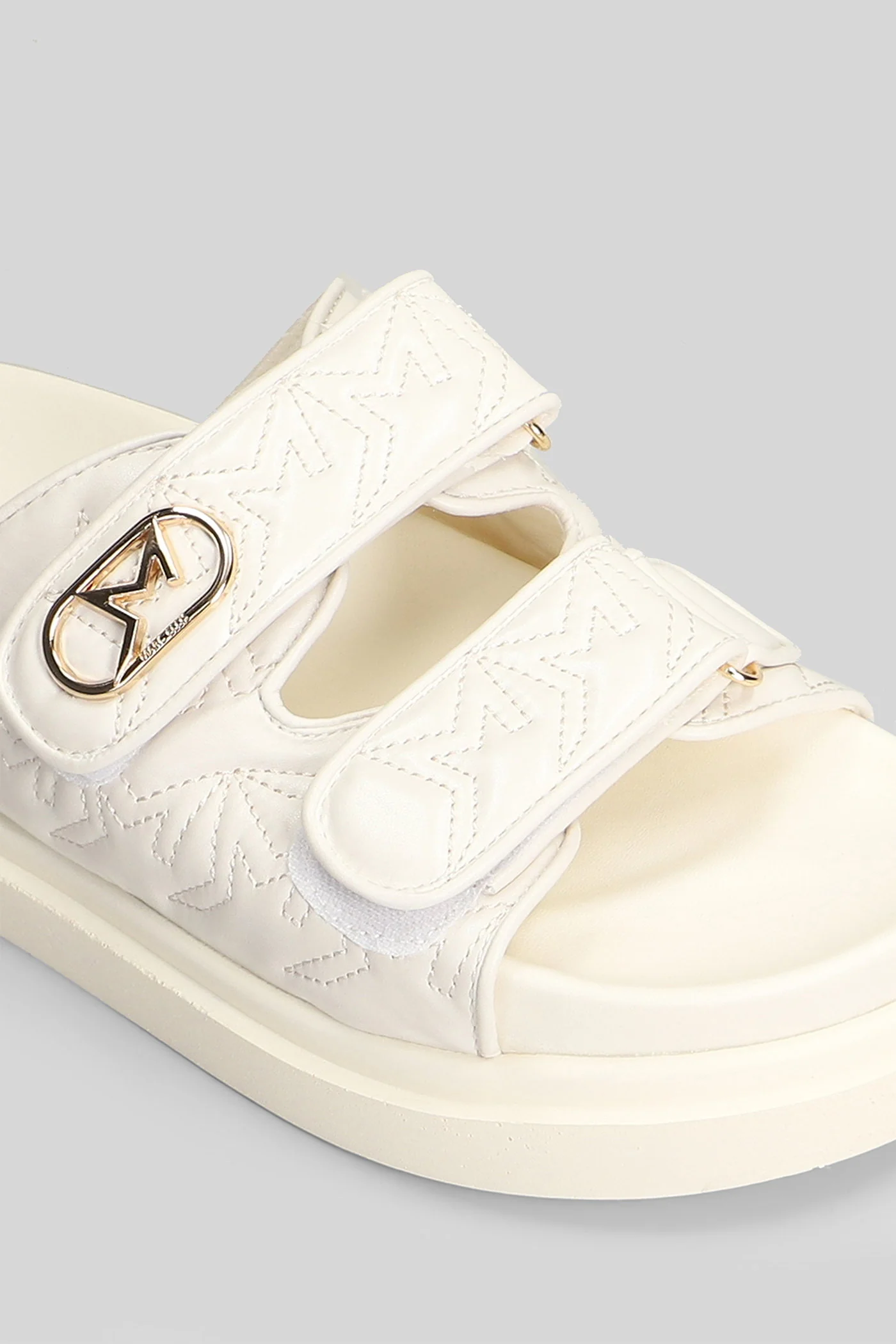 Calipso 002 Flat sandal-slipper in white leather - Image 5