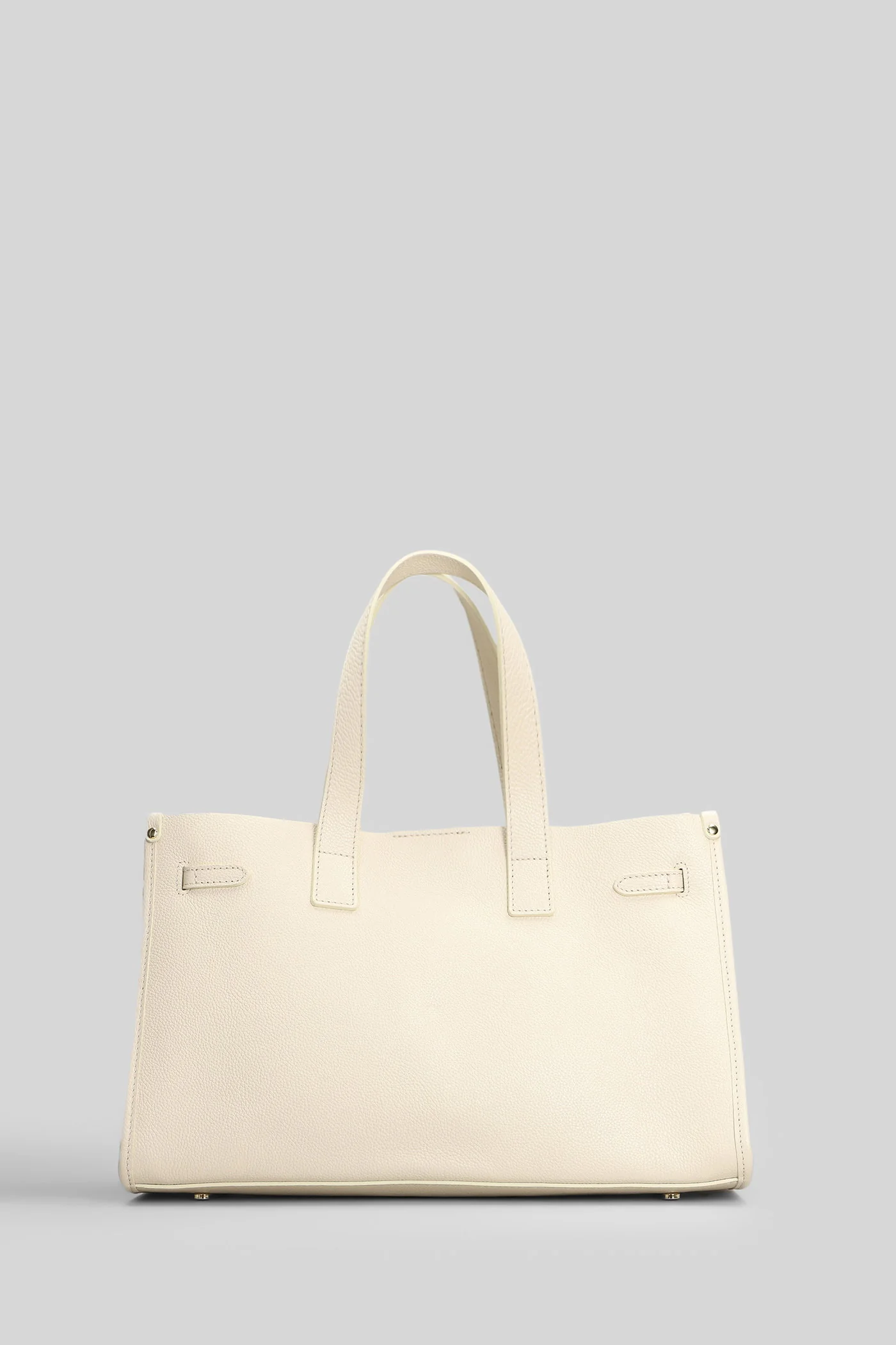 Cassiope S Shoulder bag in beige faux leather - Image 9