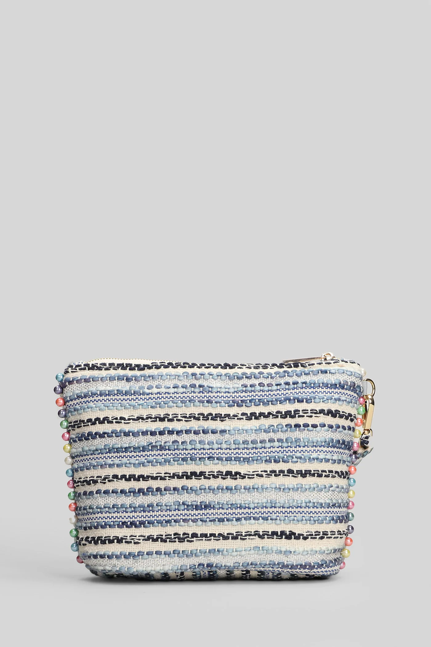 Cassy Indy Clutch in beige polyester - Image 3