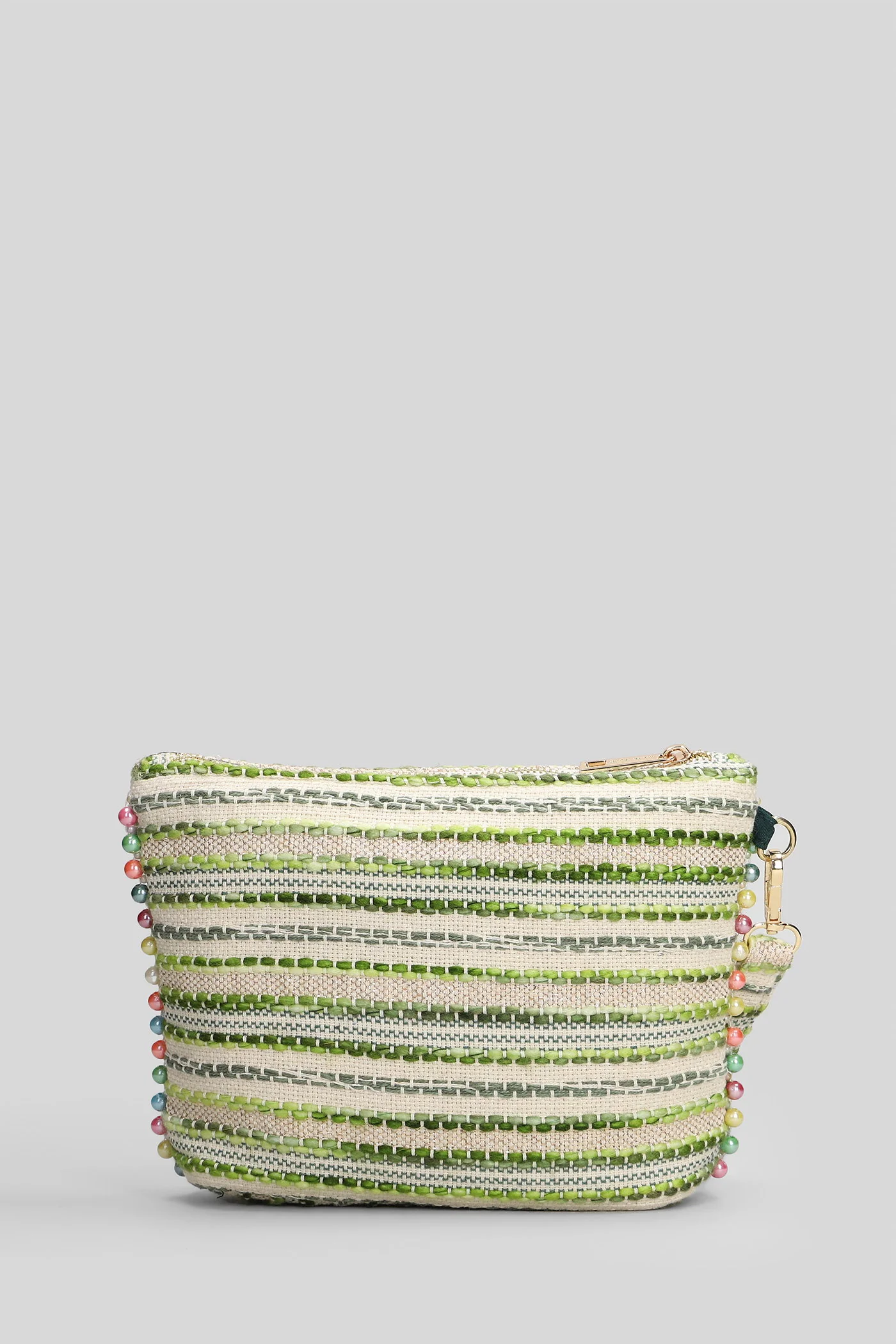Cassy Indy Clutch in beige polyester - Image 3