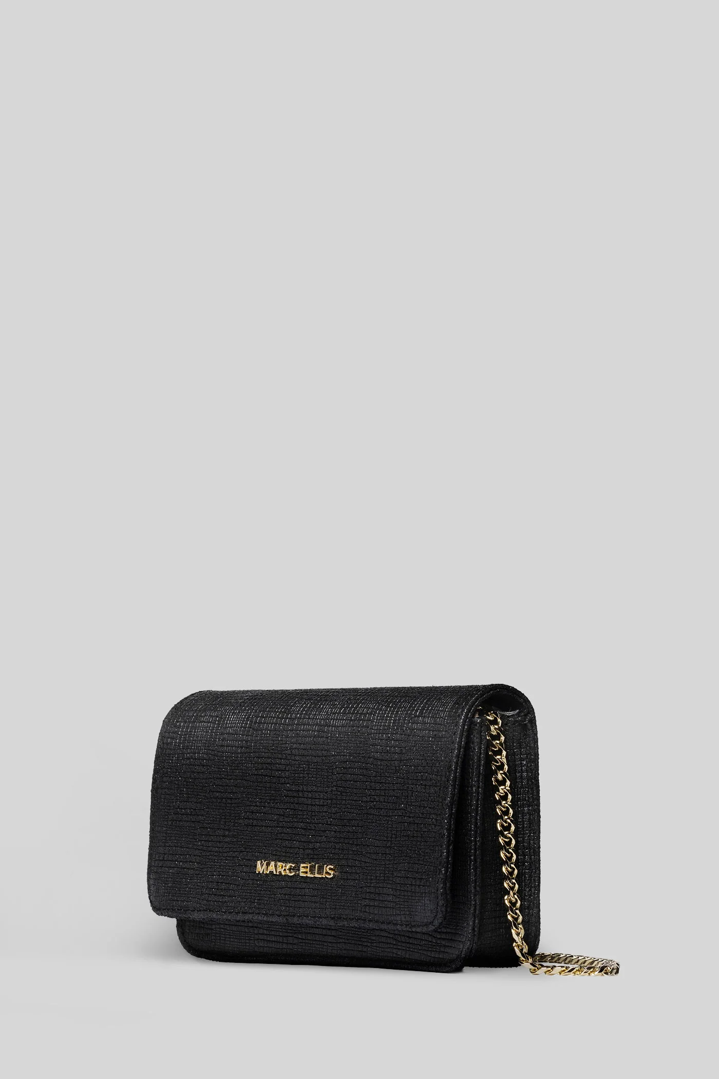 Everly Rf Shoulder bag in black faux leather - Image 2