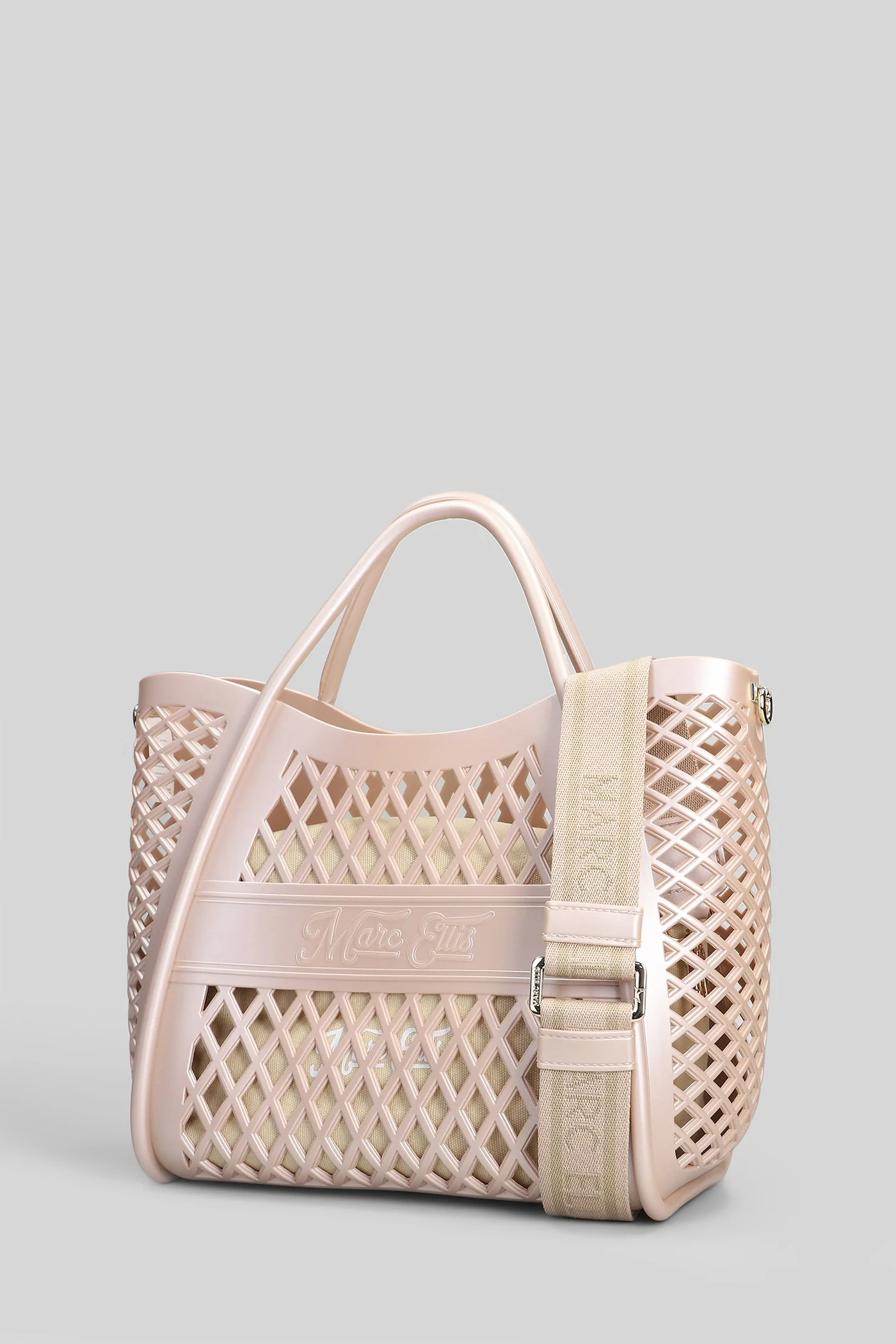 Flat Buby Basket S Shoulder bag in leather color Polyuretan - Image 2