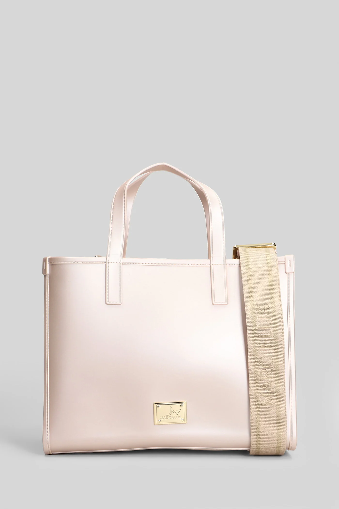 Flat Go Shoulder bag in leather color Polyuretan