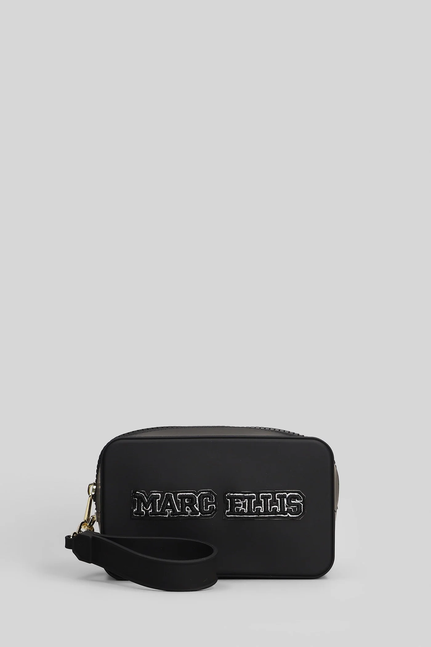 Flat Sponge Cs Shoulder bag in black Polyuretan
