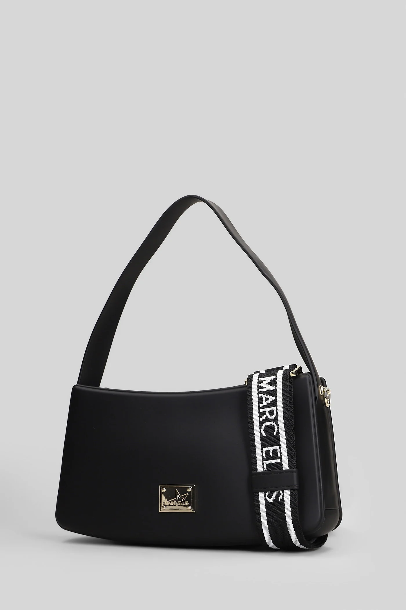 Flat Timeless Shoulder bag in black Polyuretan - Image 2