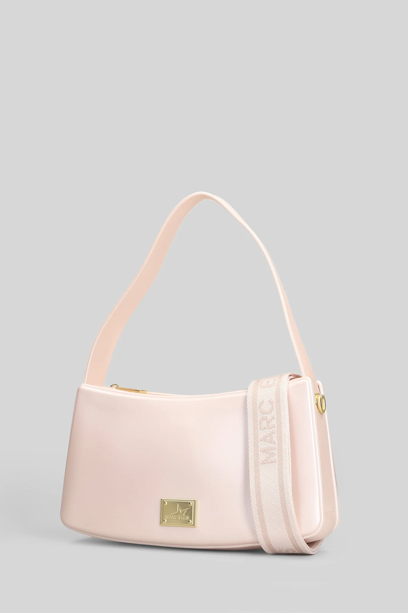 Flat Timeless Shoulder bag in rose-pink Polyuretan - Image 2