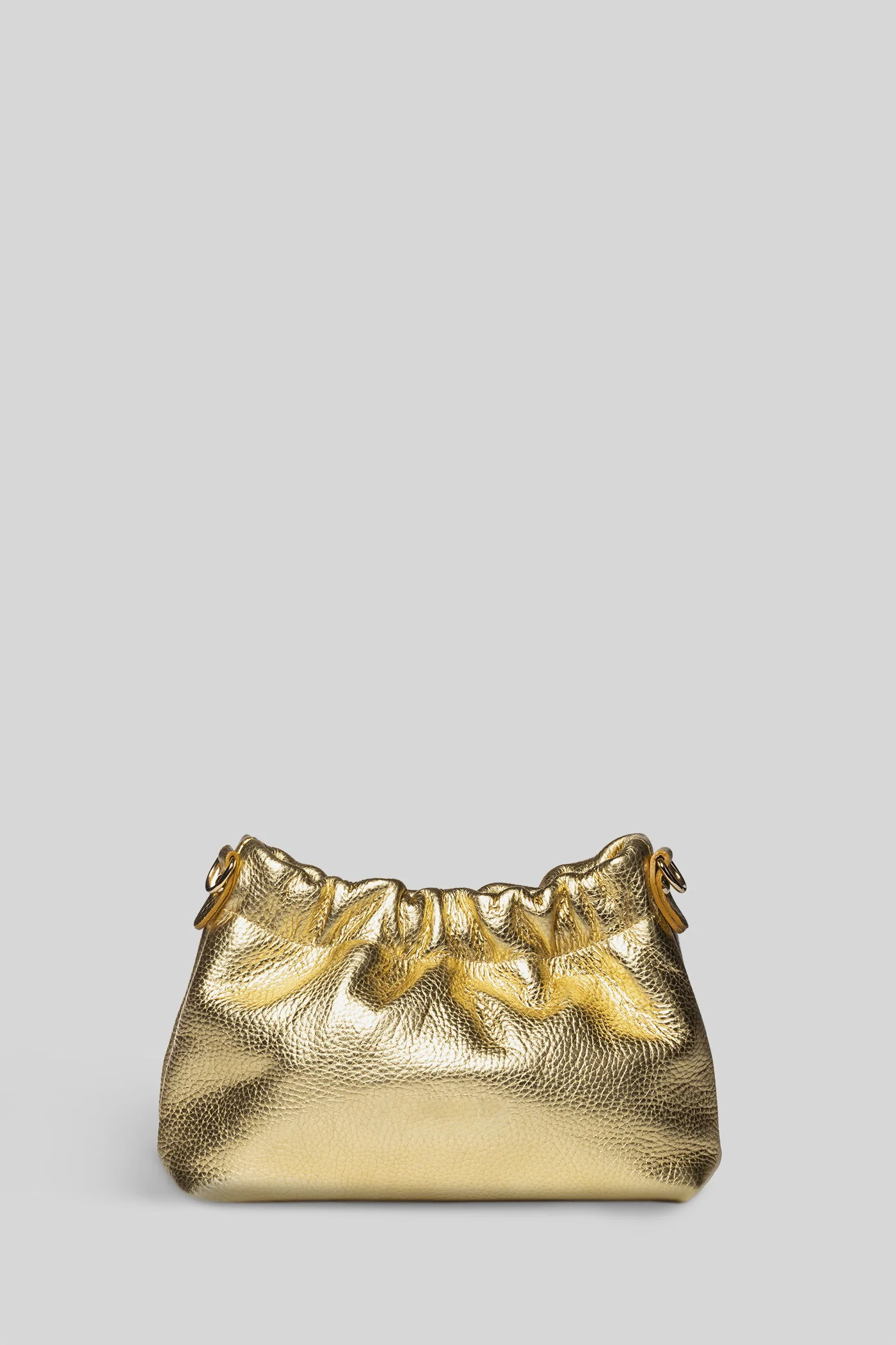 Helena Shoulder bag in gold faux leather - Image 3