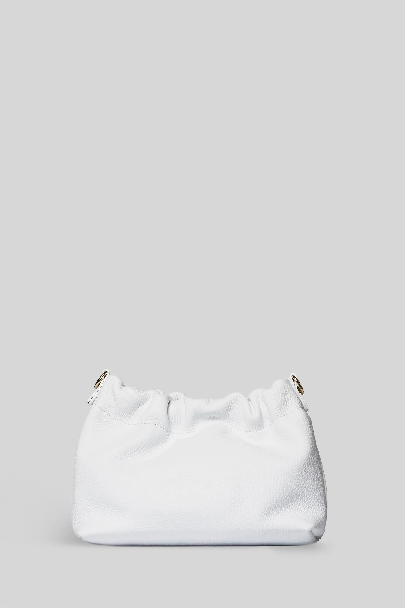Helena Shoulder bag in white faux leather - Image 2