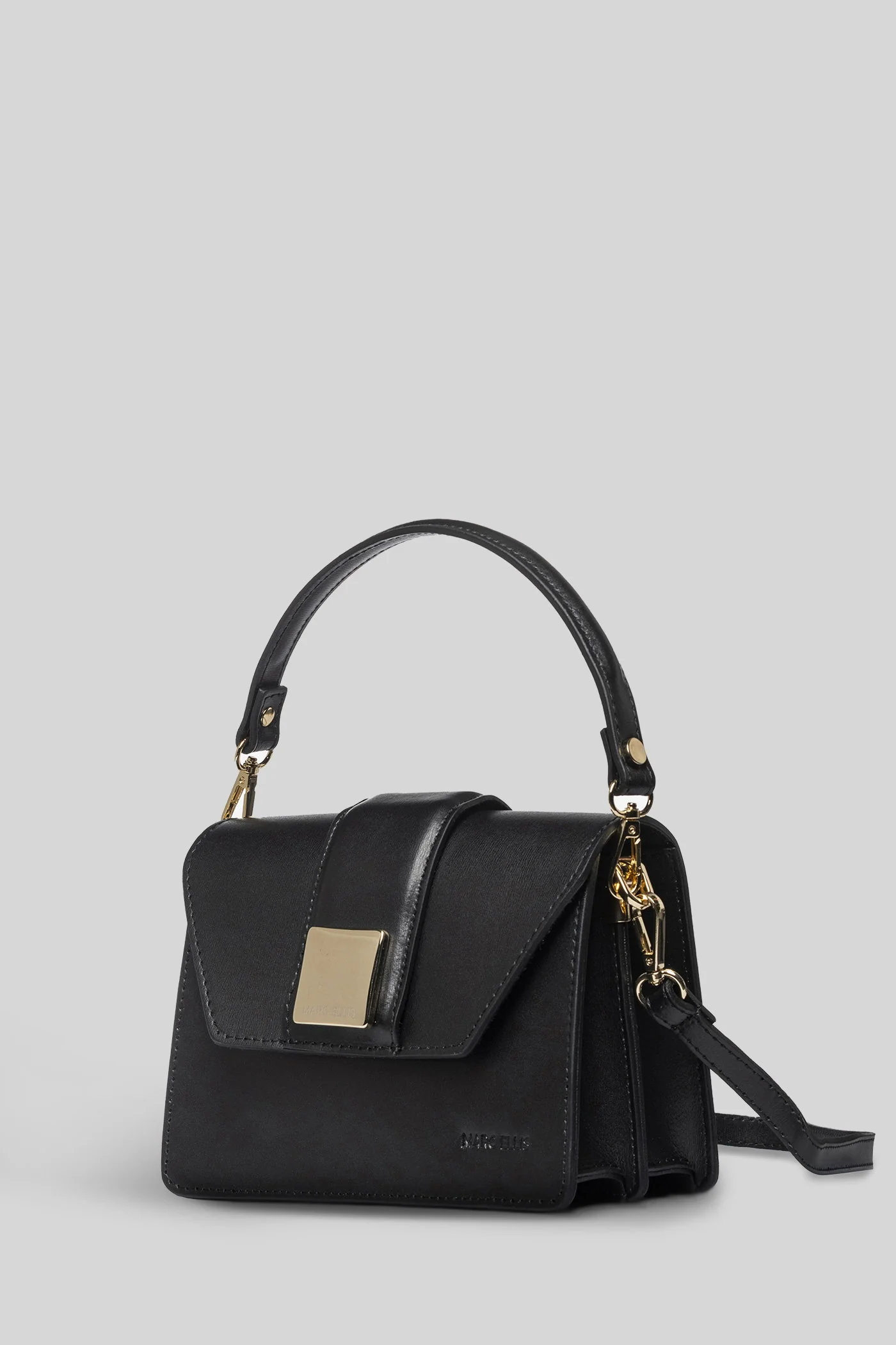 Kourtney M Rh Shoulder bag in black faux leather - Image 2