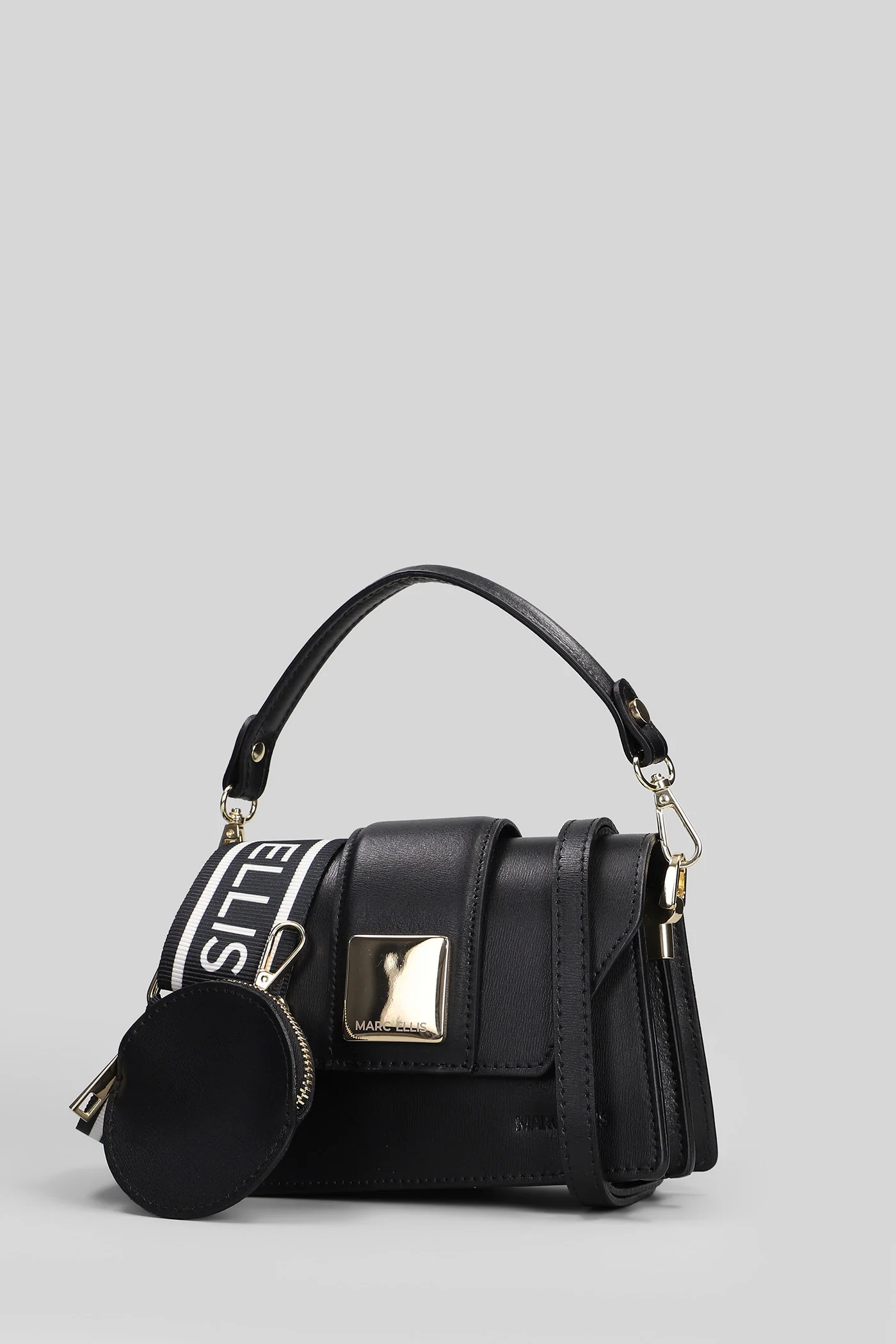 Kourtney S Shoulder bag in black faux leather - Image 2