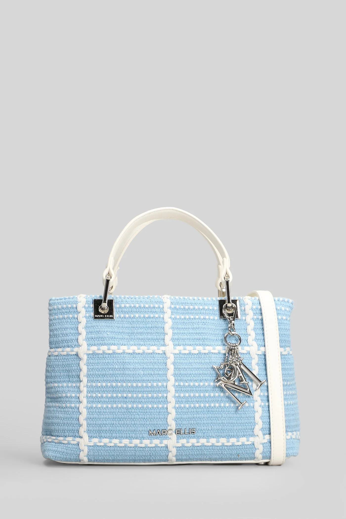 Krissy M Luxe Shoulder bag in cyan Polyuretan