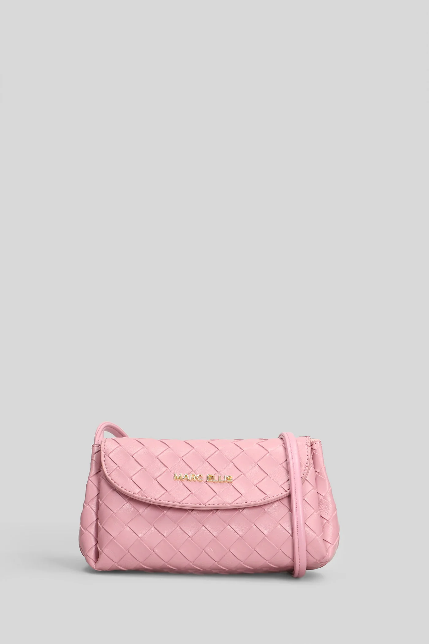 Milenka Shoulder bag in rose-pink Polyuretan