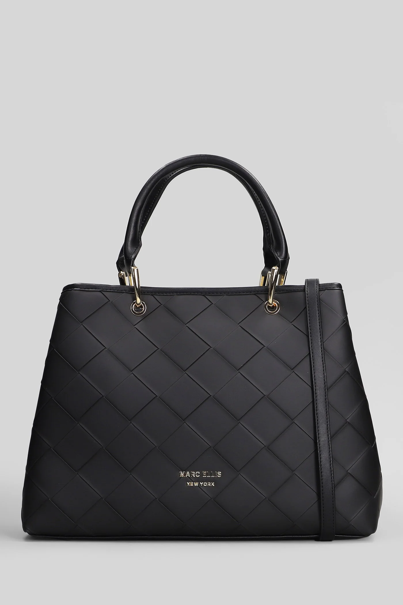 Sunny Bag Tote in black faux leather