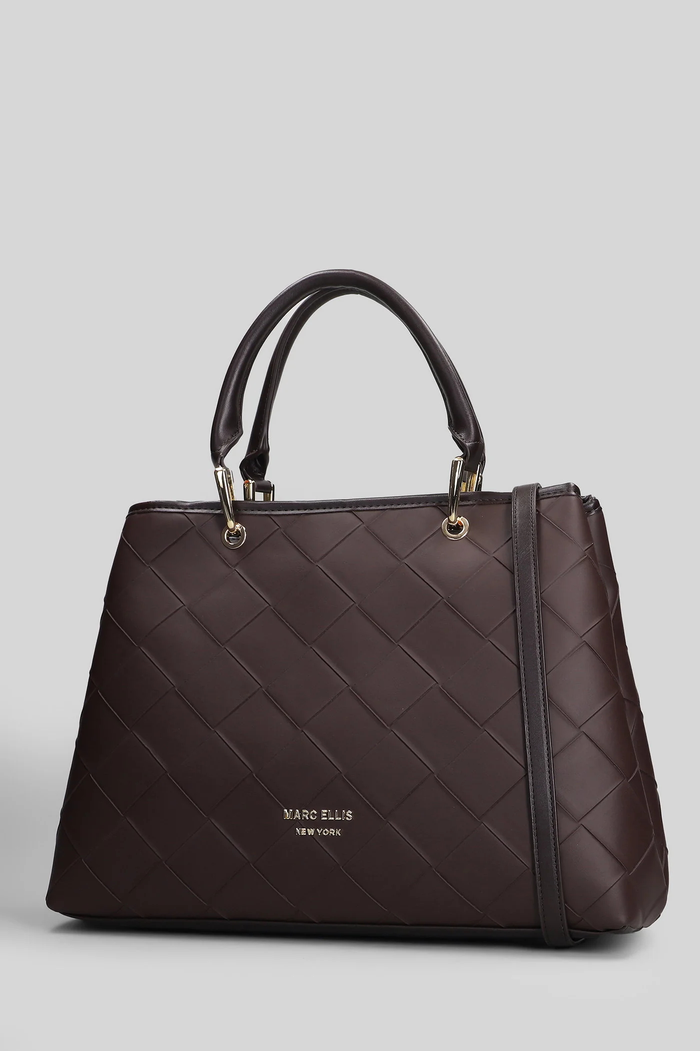 Sunny Bag Tote in brown faux leather - Image 2