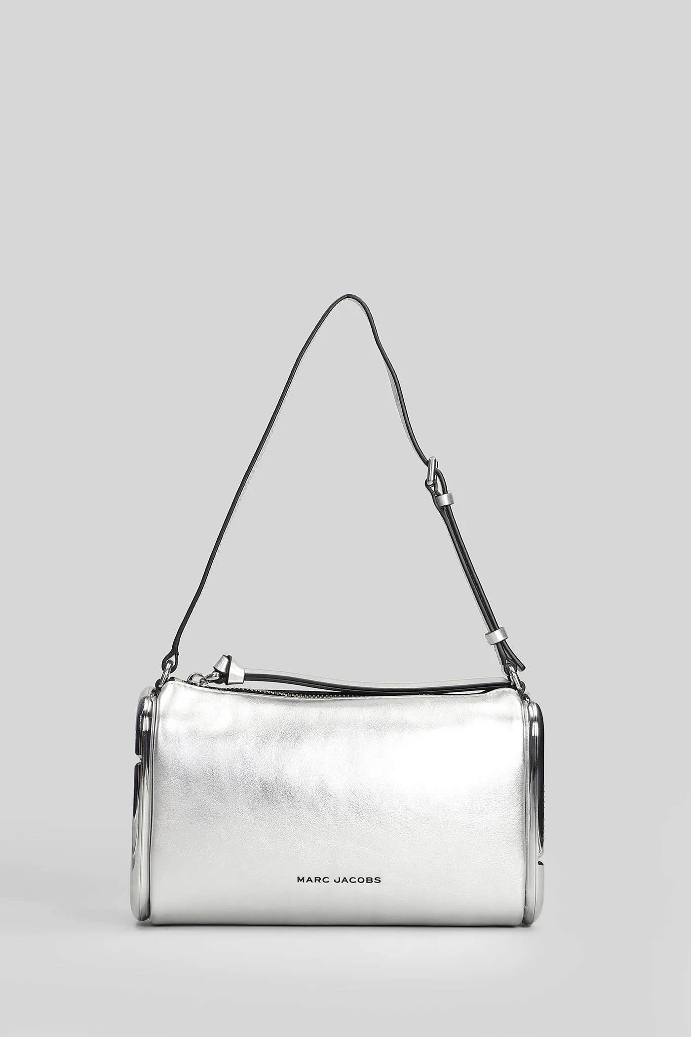 Small shoulder bag Shoulder bag in silver leather