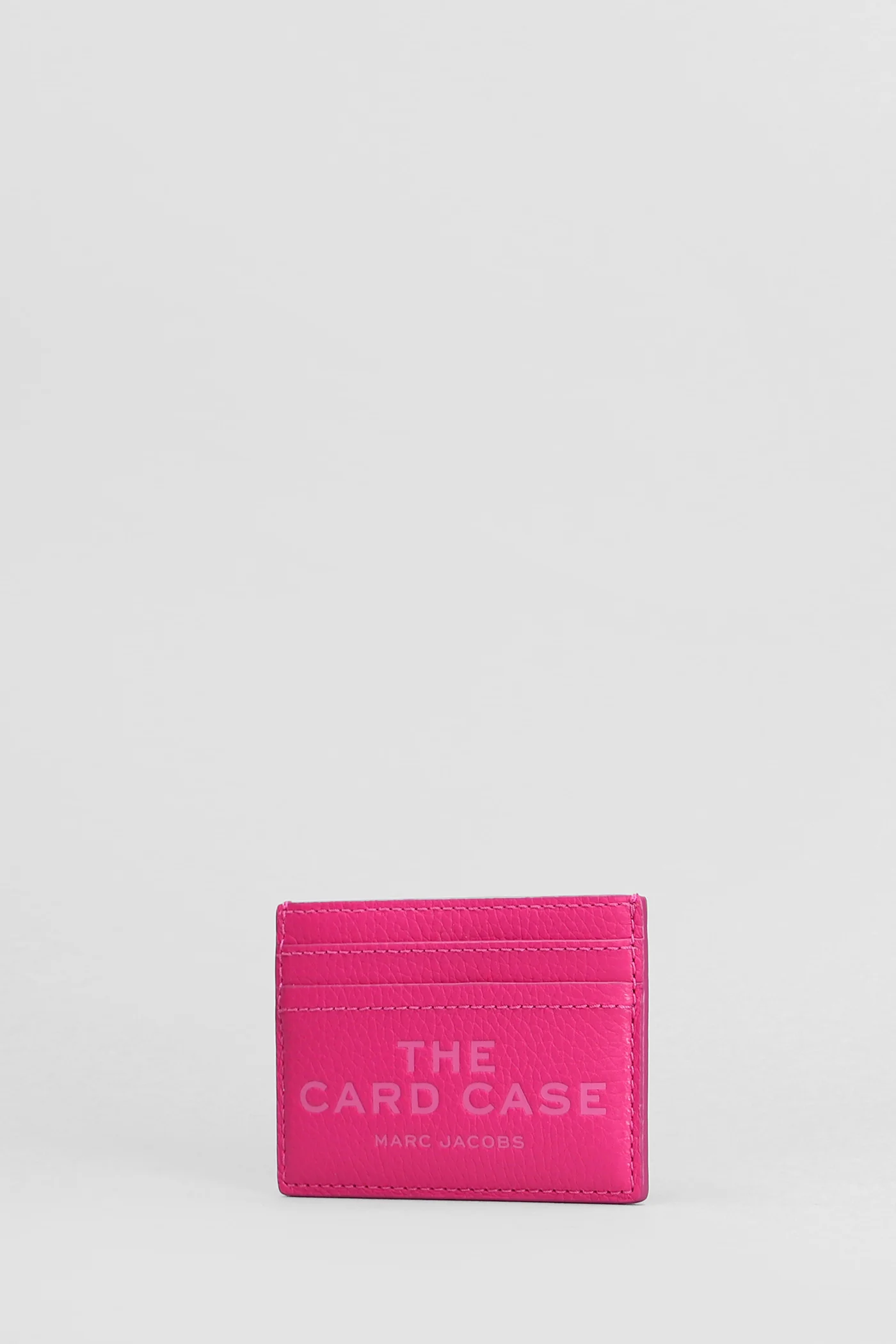 The card case Wallet in fuxia leather - Image 2