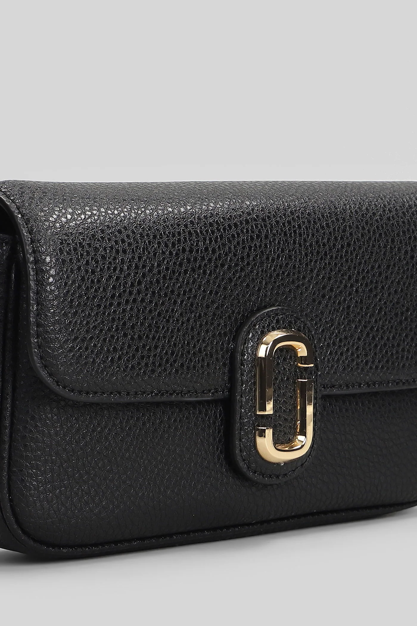 The chain mini bag Shoulder bag in black leather - Image 12