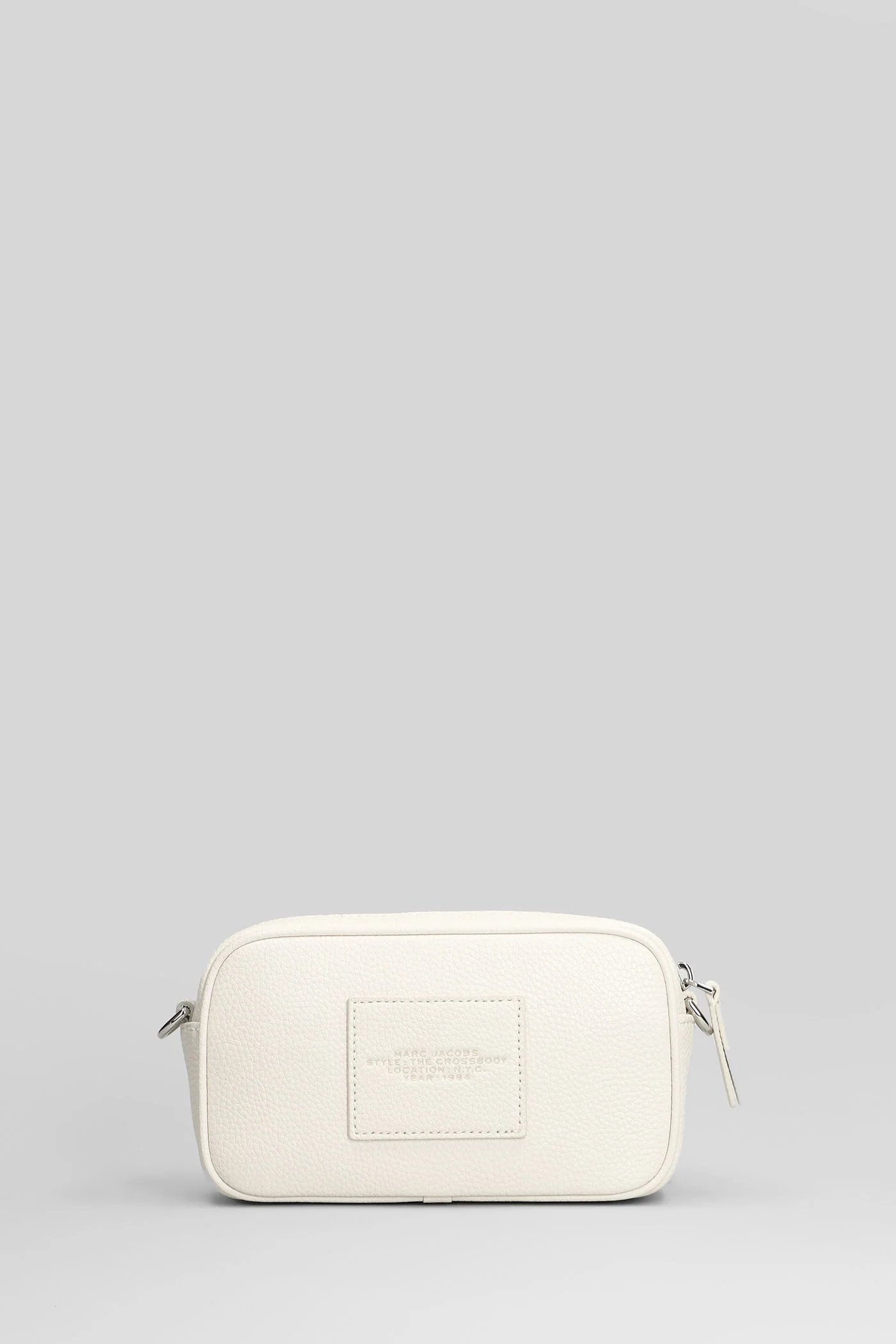 The crossbody Shoulder bag in white leather - Image 3