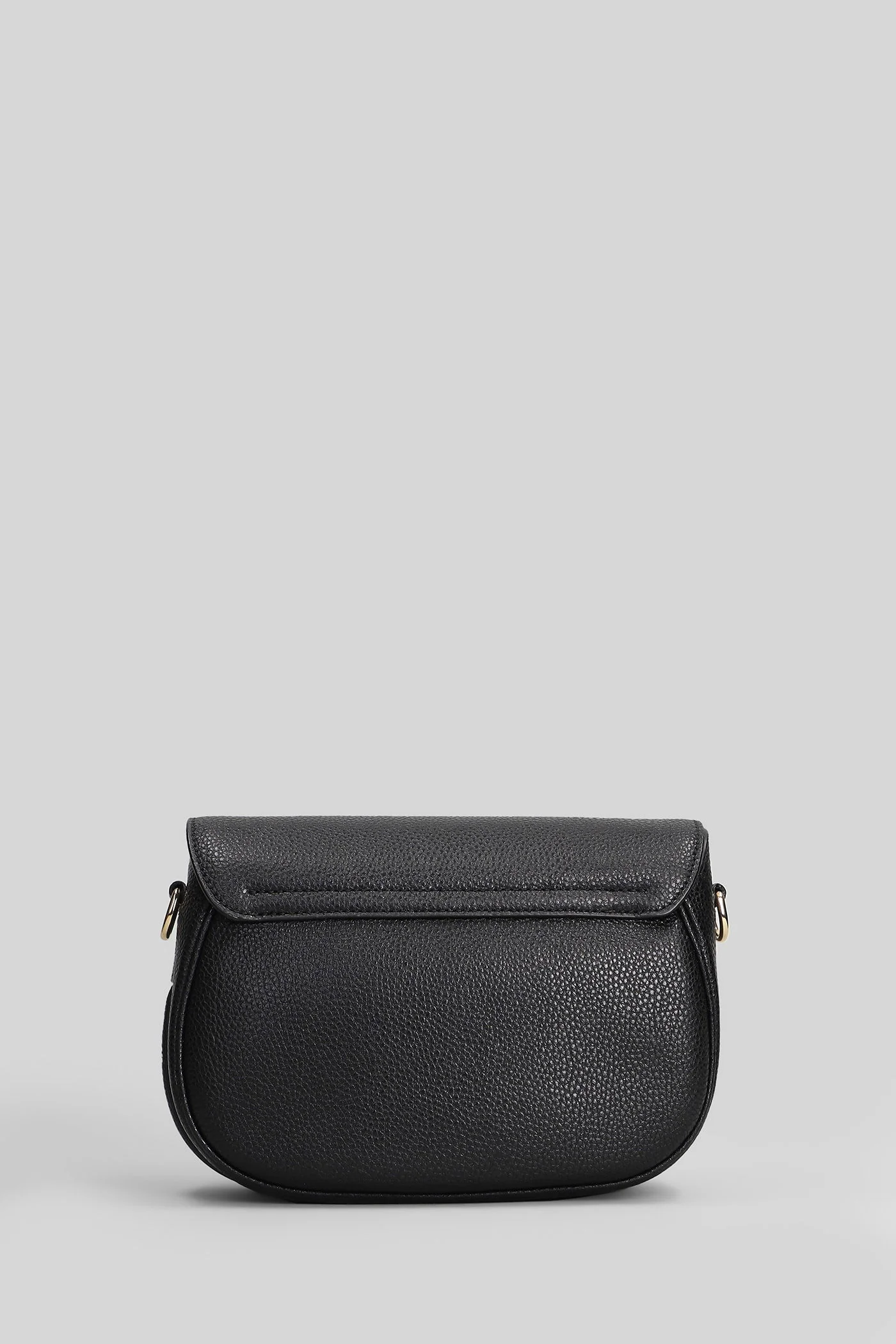The large saddle Shoulder bag in black leather - Image 3
