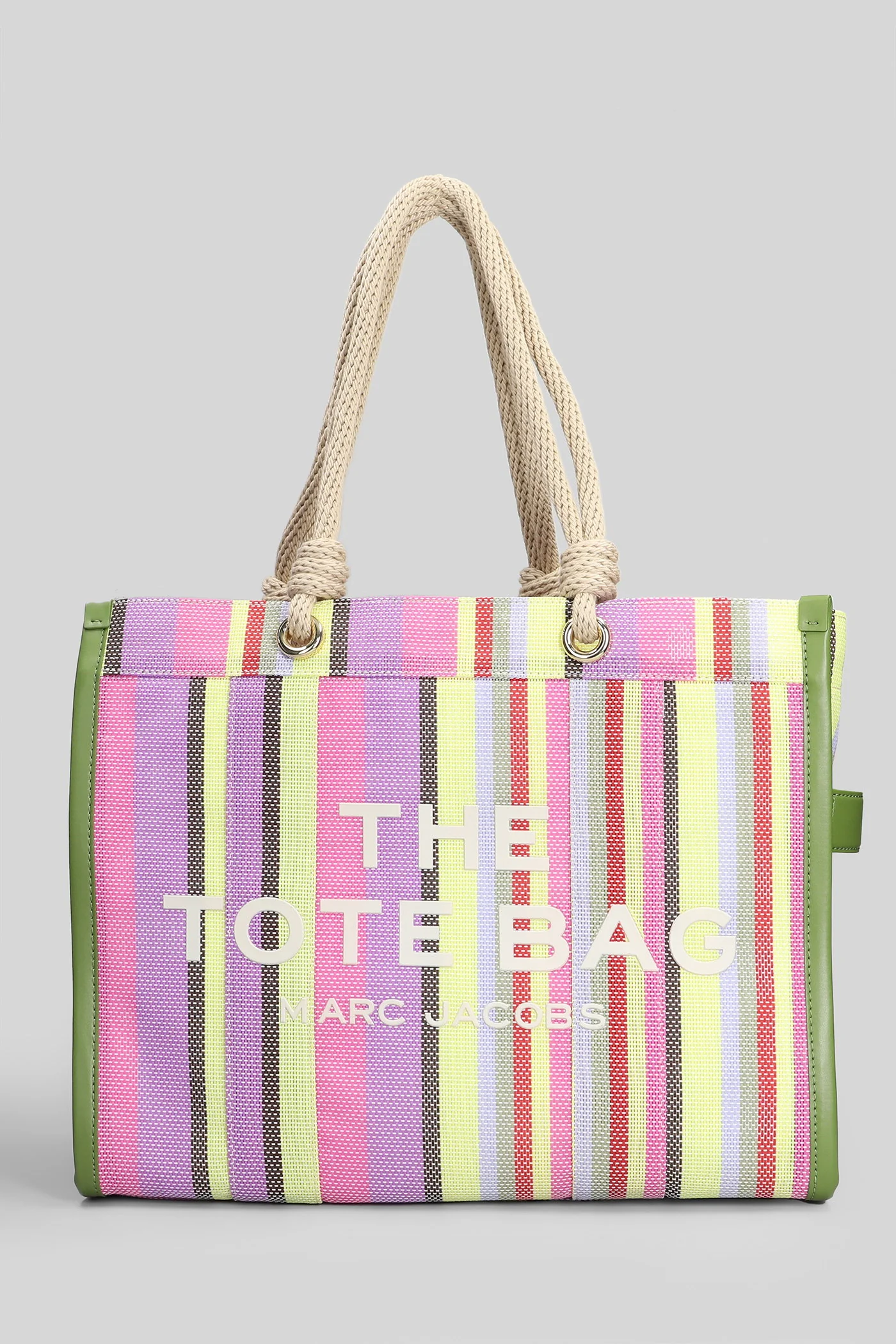 The large tote Tote in multicolor PVC