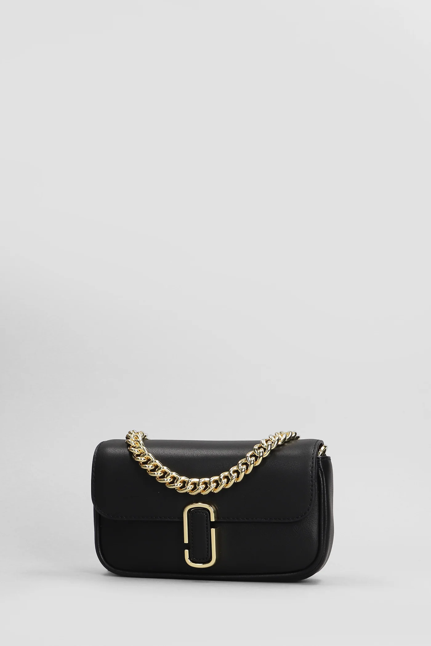 The Mini Shoulder Shoulder bag in black leather - Image 2