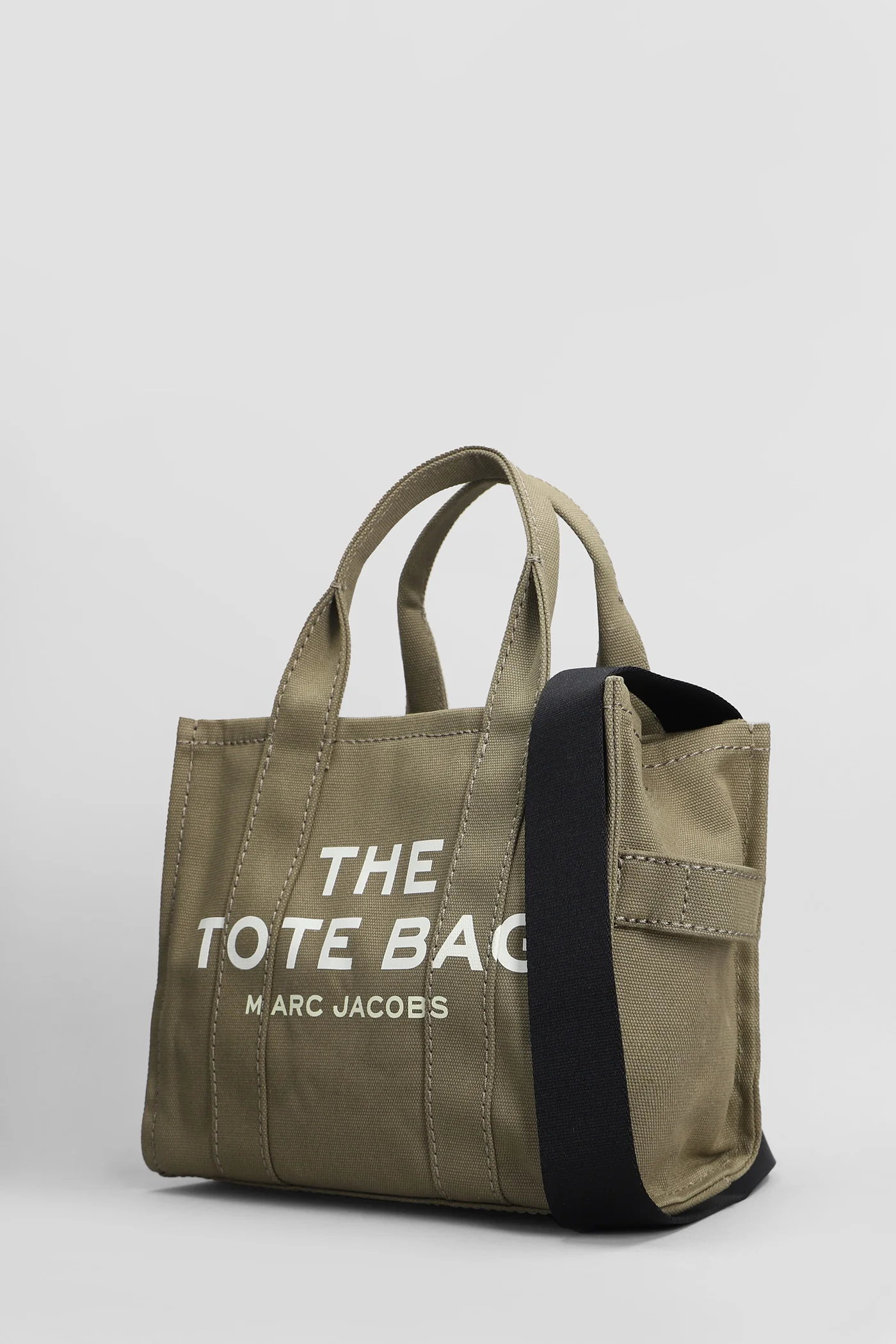 The mini tote Tote in green cotton - Image 2