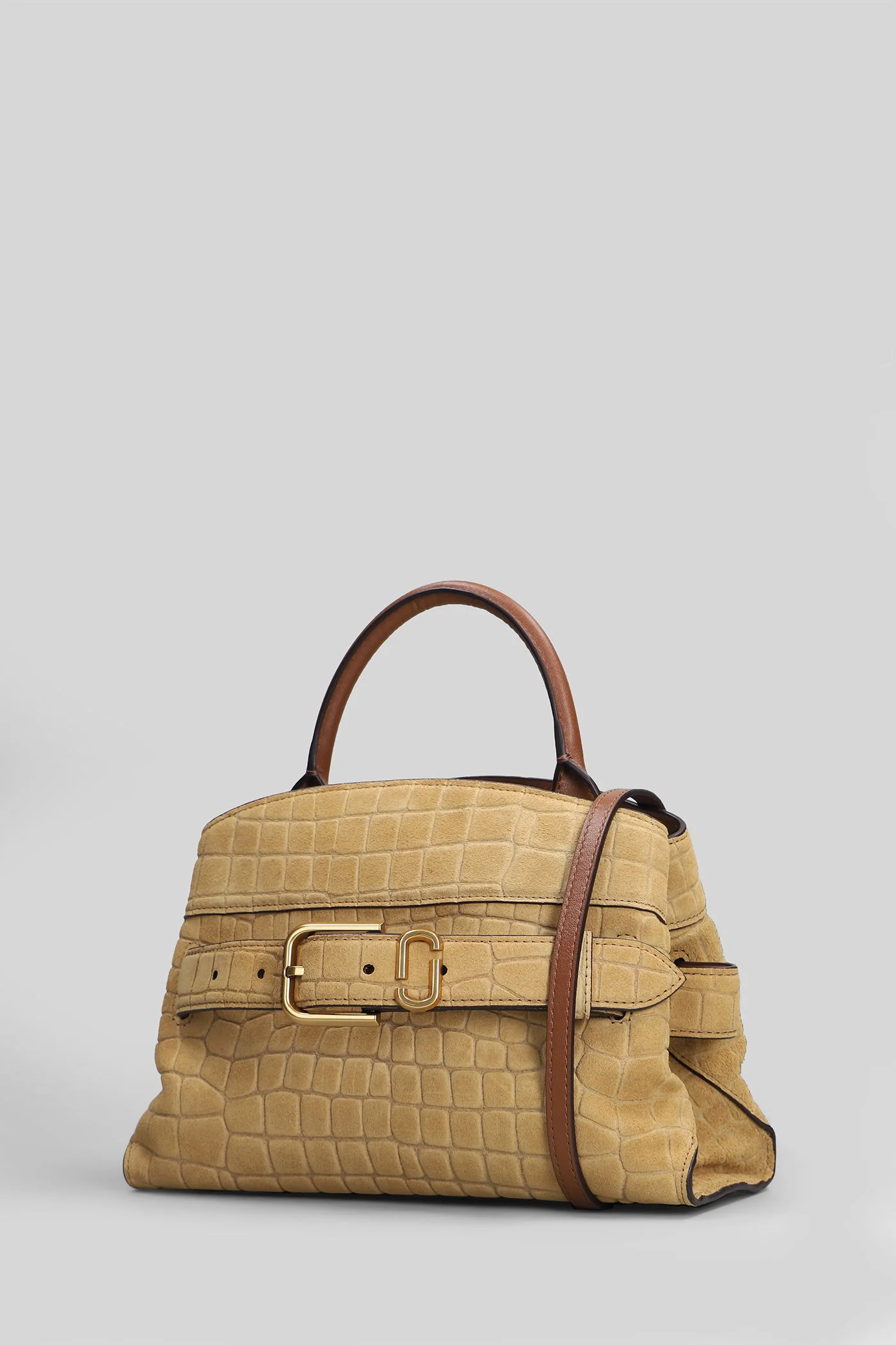 The small satchel Hand bag in Camel leather - Image 2