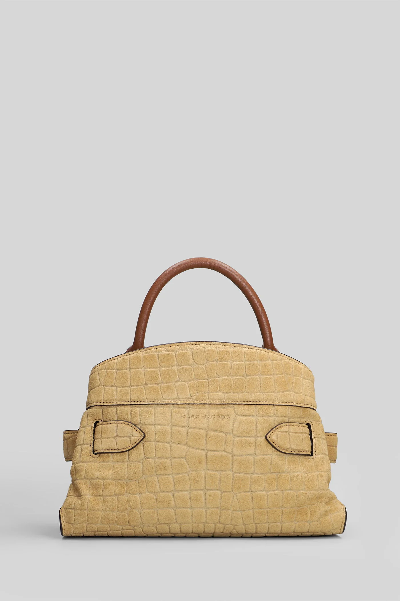The small satchel Hand bag in Camel leather - Image 3