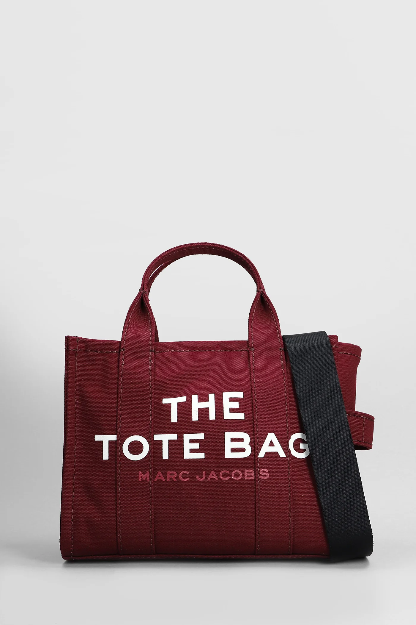 The small tote Tote in bordeaux cotton