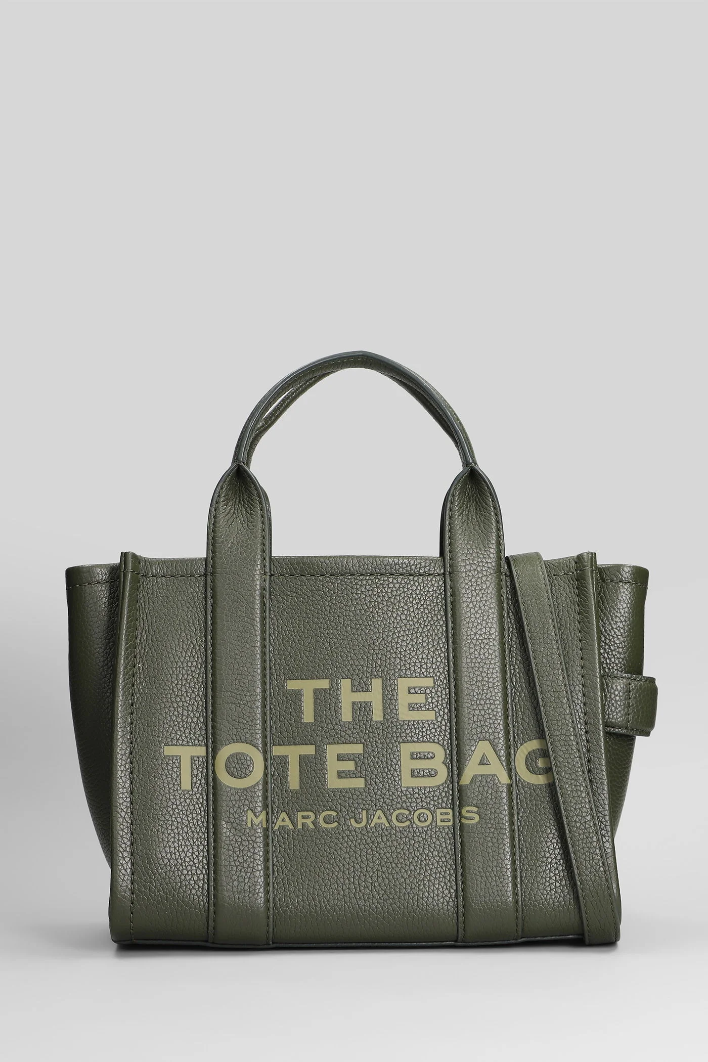 The small tote Tote in green leather
