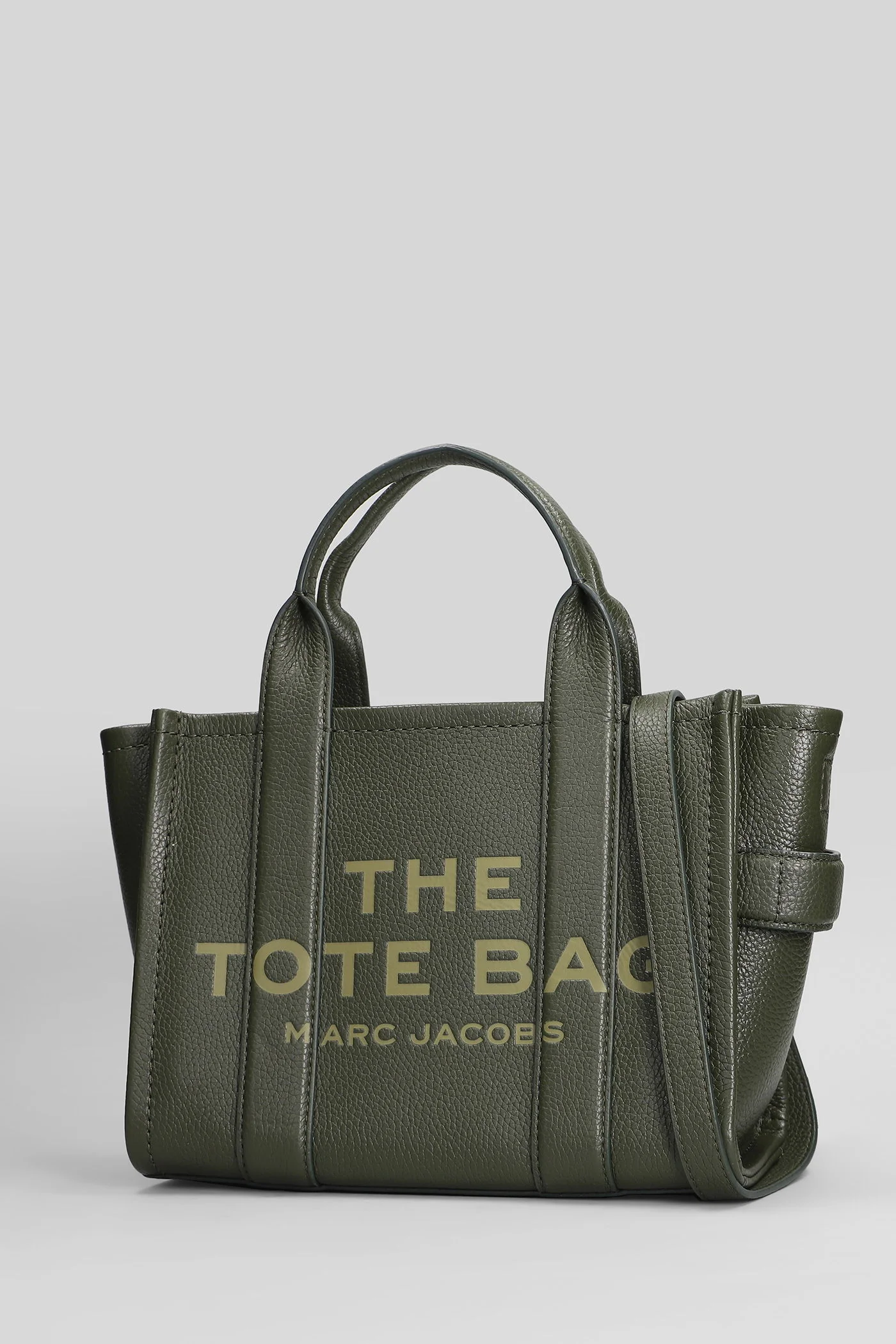 The small tote Tote in green leather - Image 2