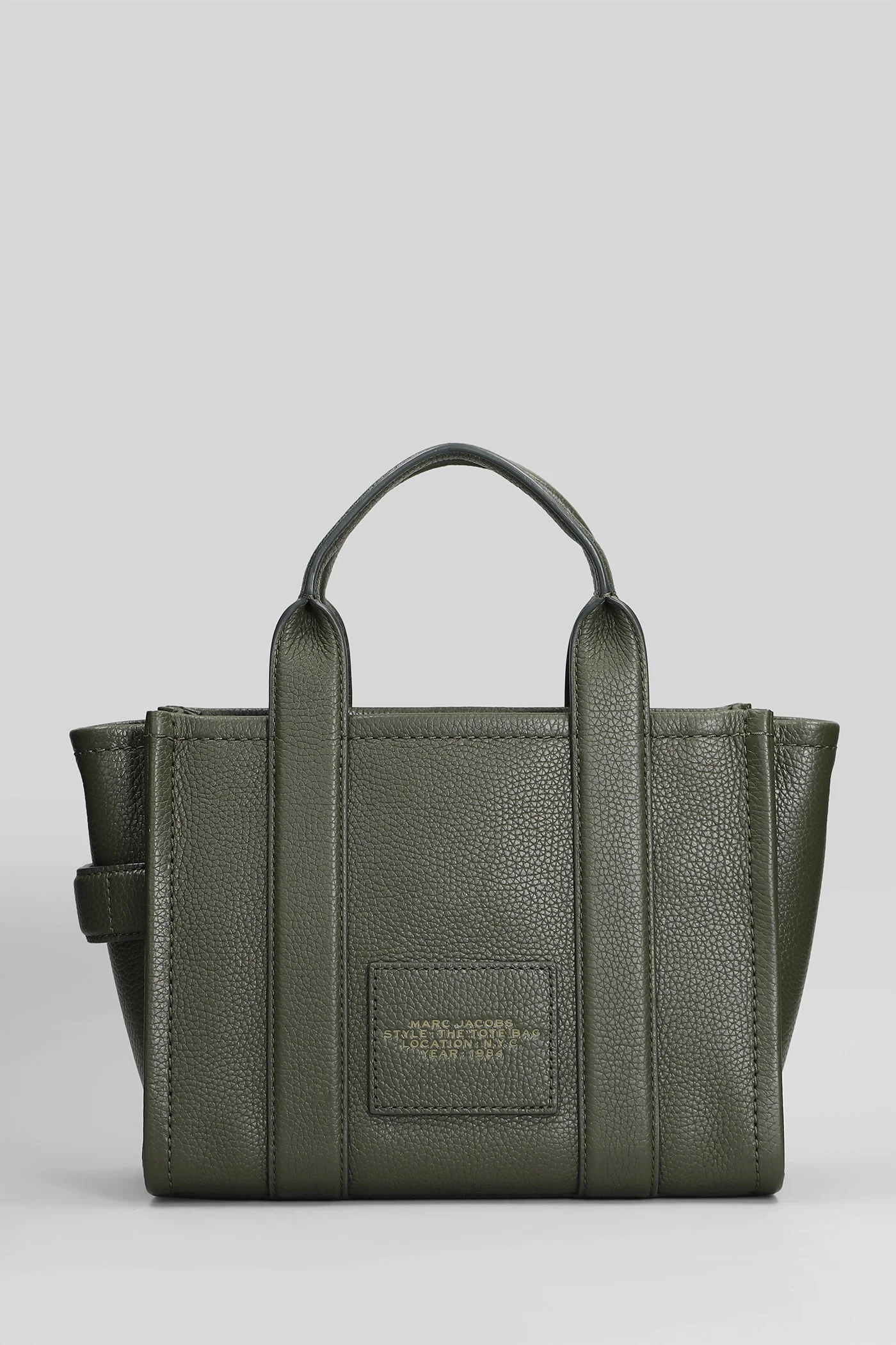 The small tote Tote in green leather - Image 3