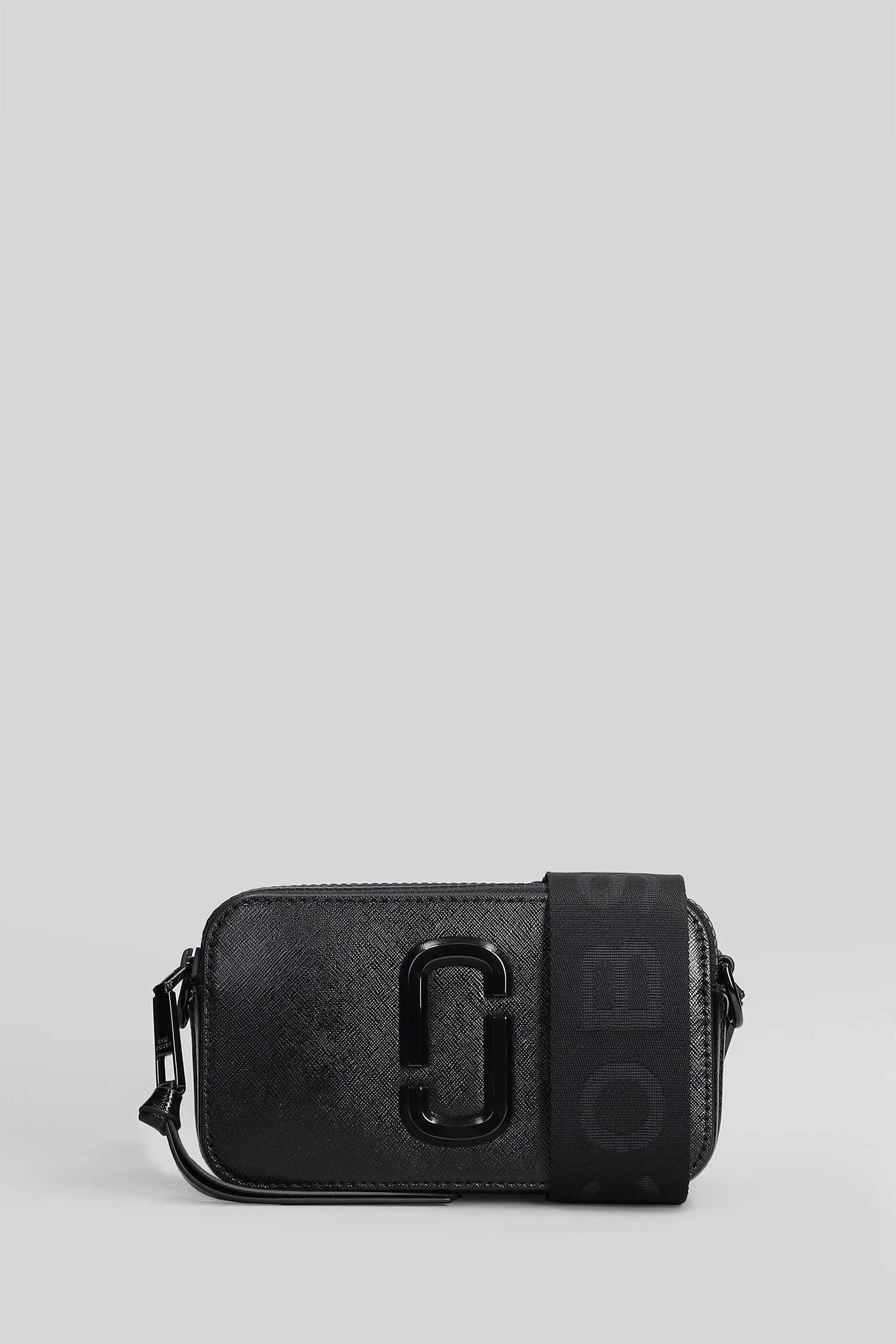 The snapshot Shoulder bag in black leather
