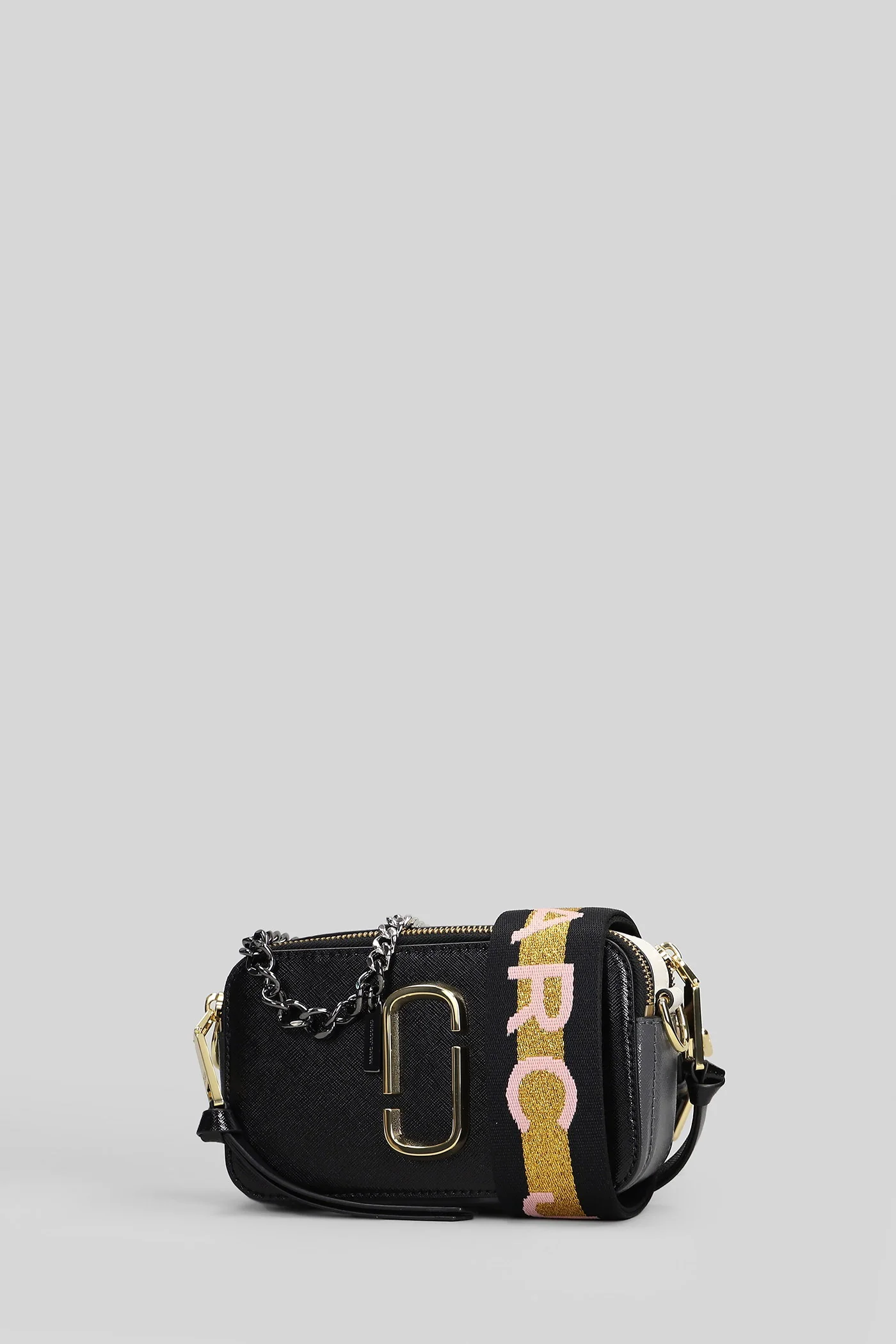 The snapshot Shoulder bag in black leather - Image 2