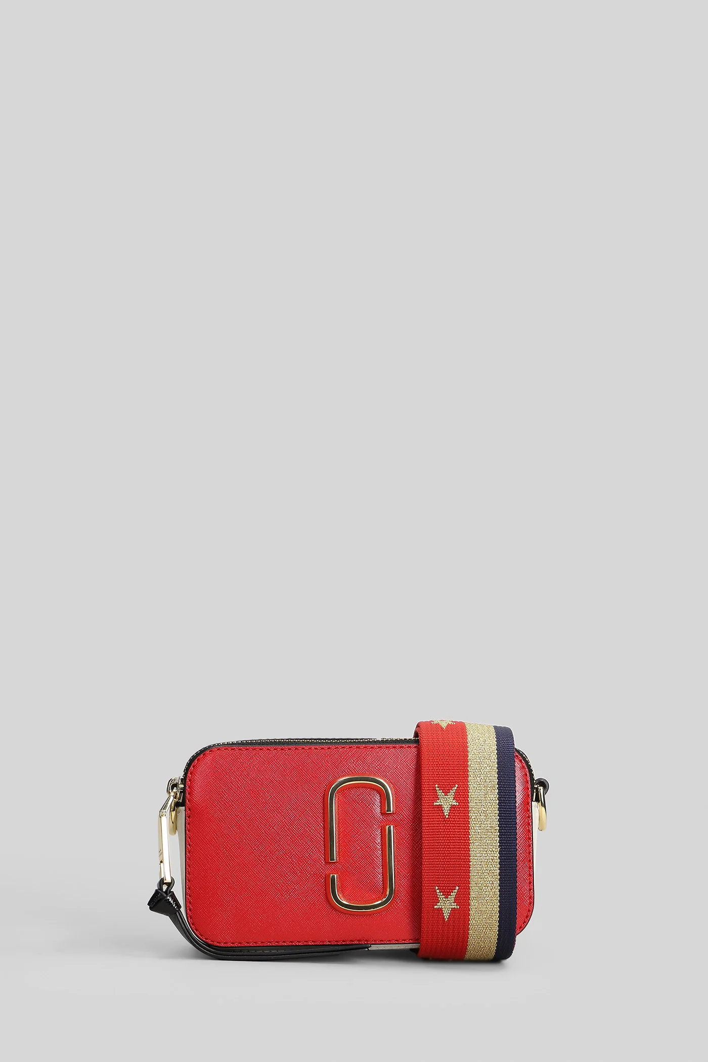 The snapshot Shoulder bag in red leather