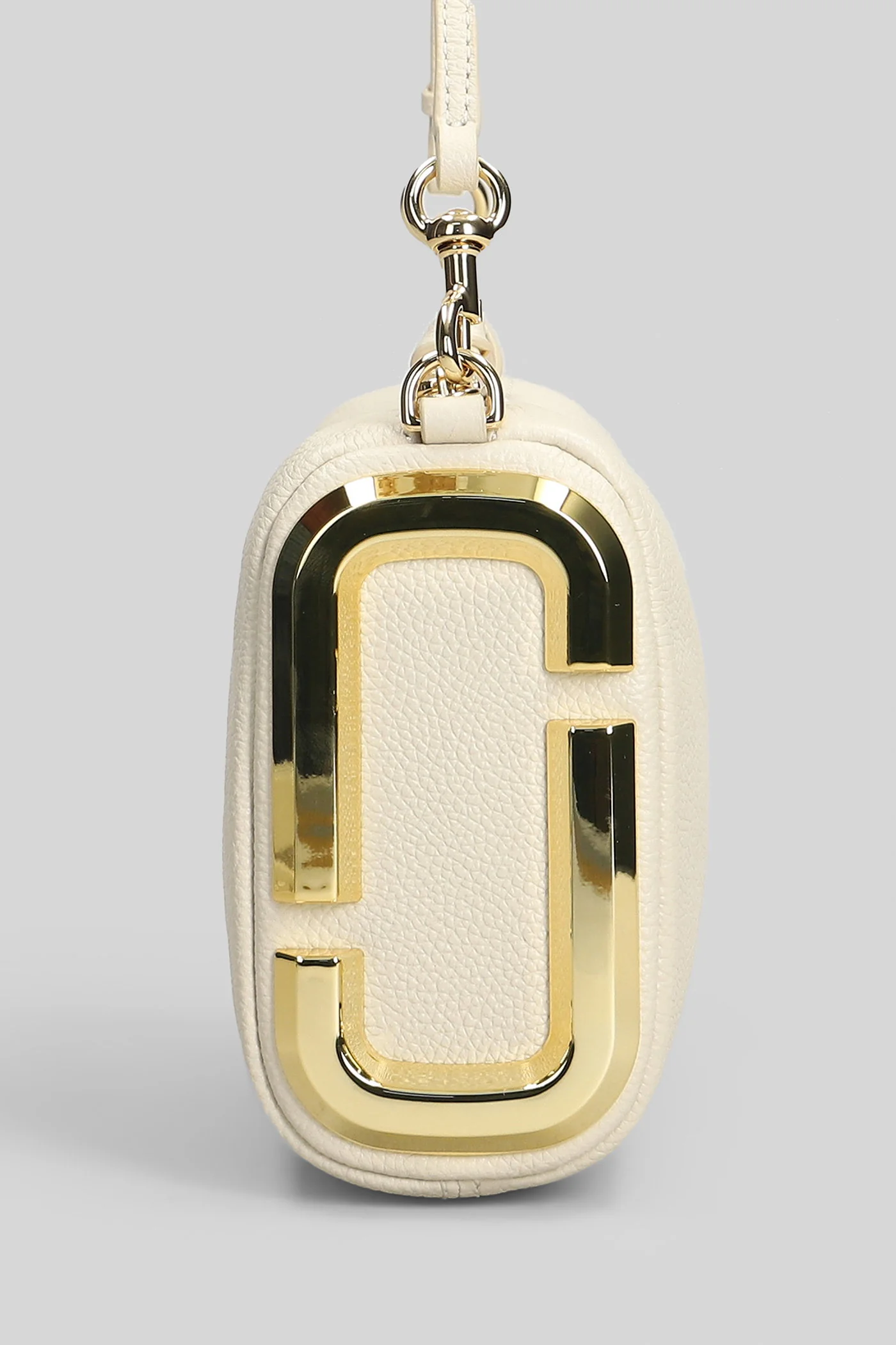 The snapshot Shoulder bag in white leather - Image 4