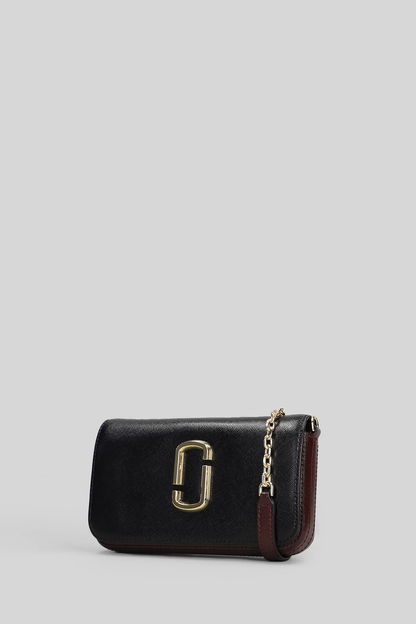 The wallet on chain Wallet in black leather - Image 2