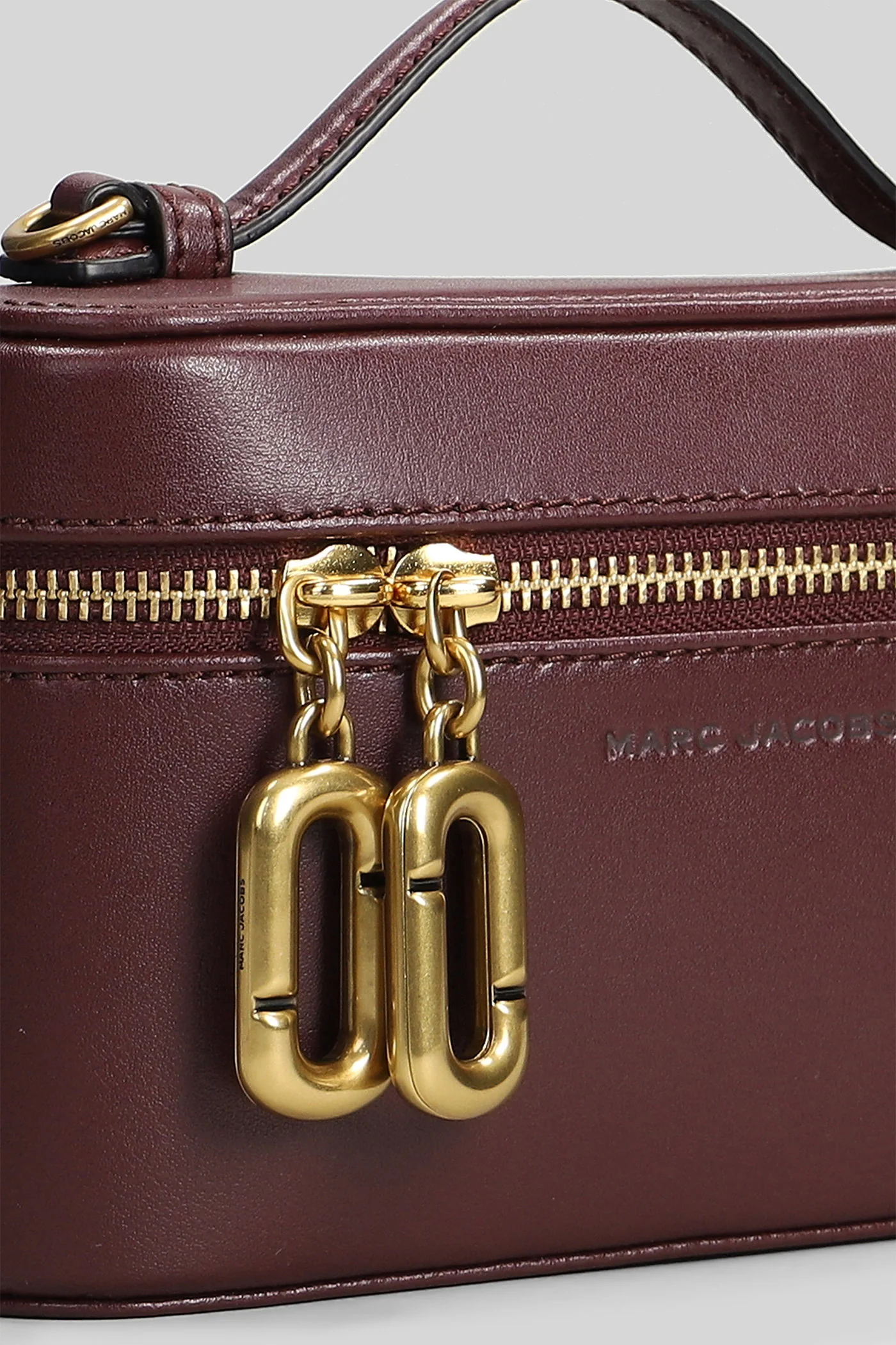Vanity bag Shoulder bag in bordeaux leather - Image 4