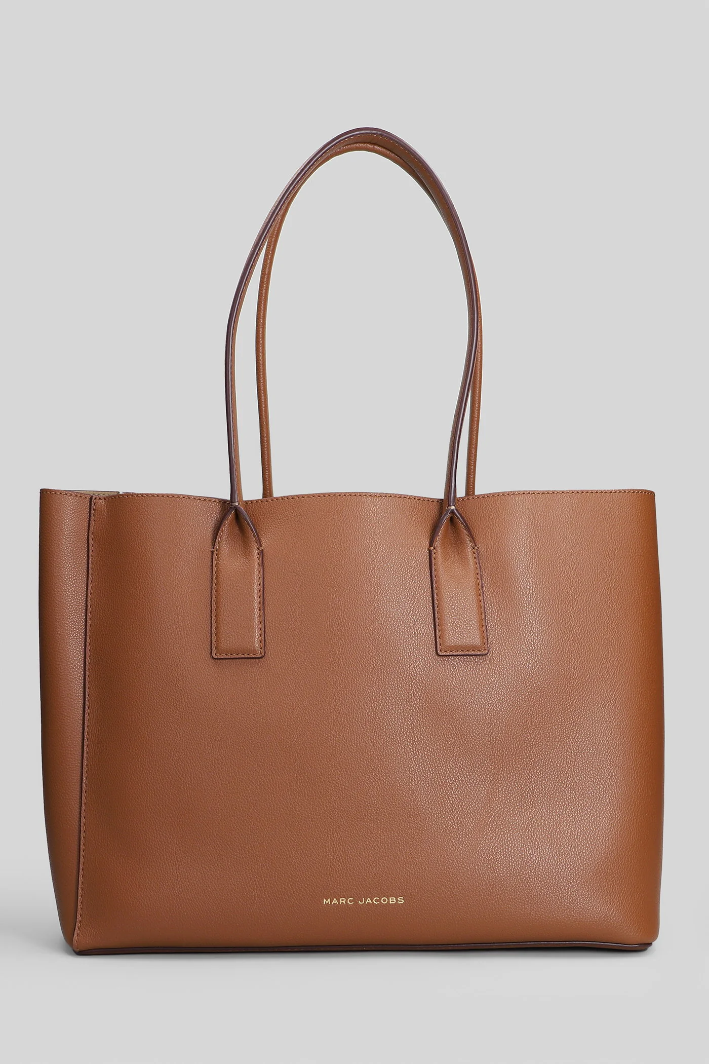 Work tote Tote in leather color leather