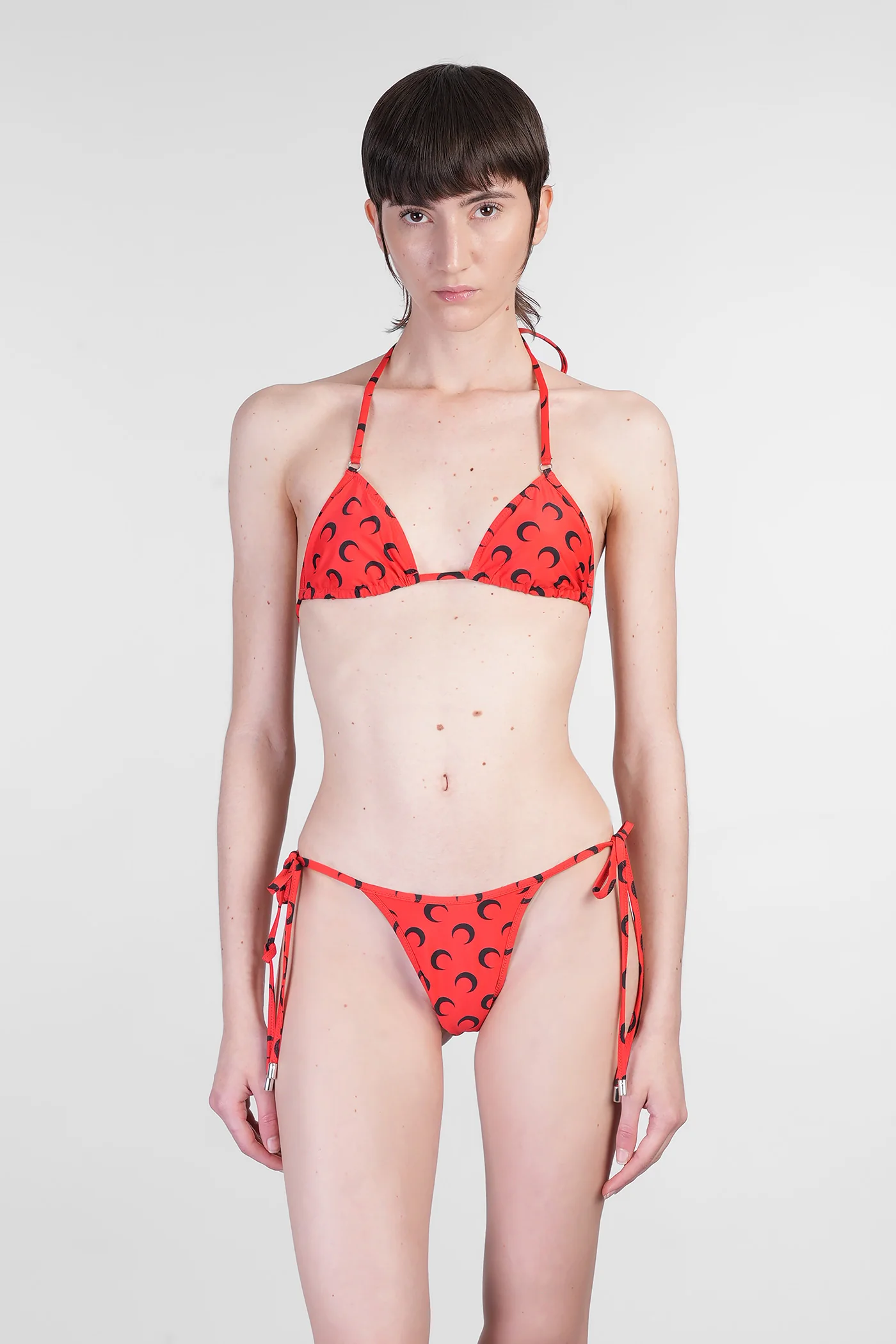 Beachwear in red polyamide