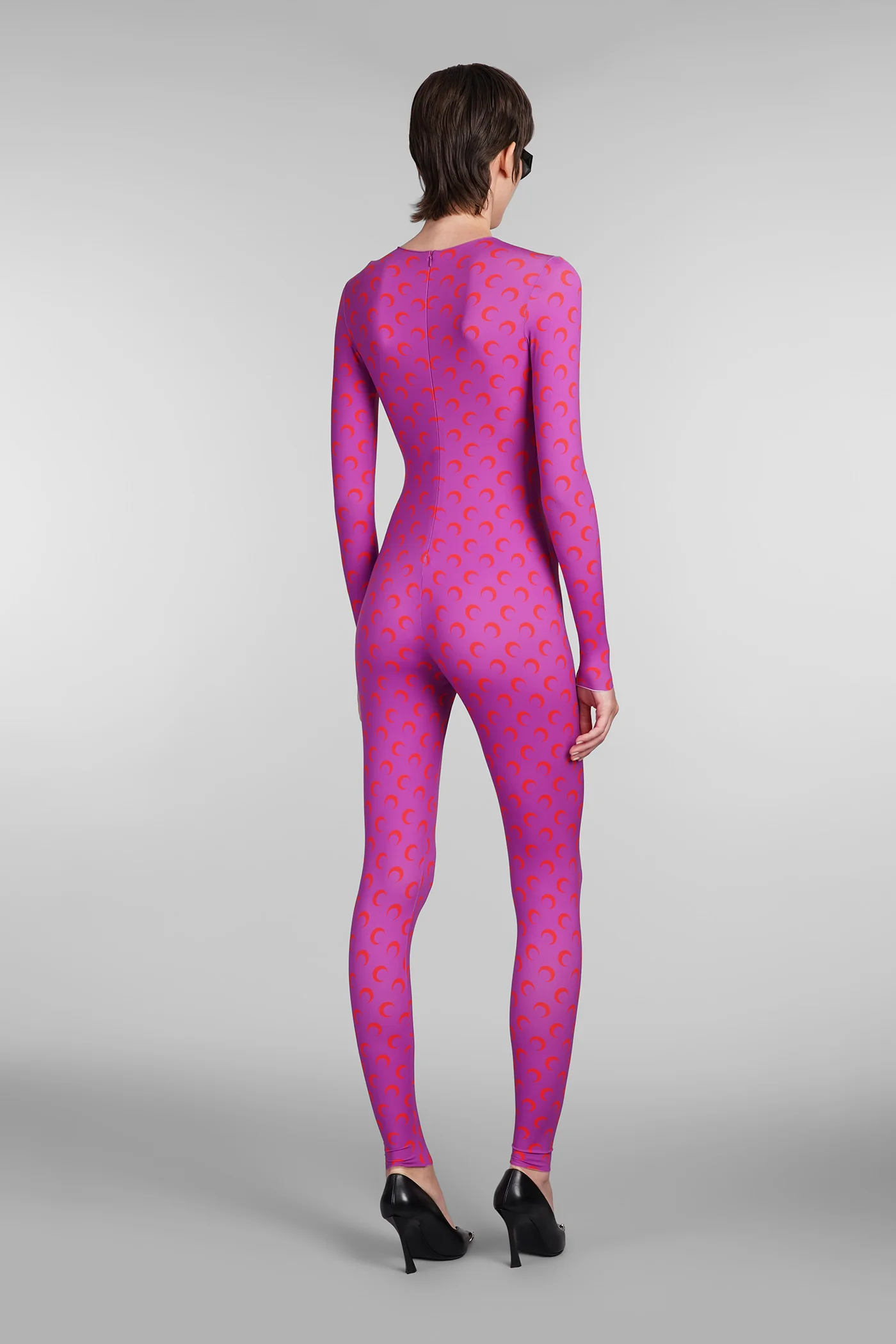Jumpsuit in Viola polyamide - Image 3