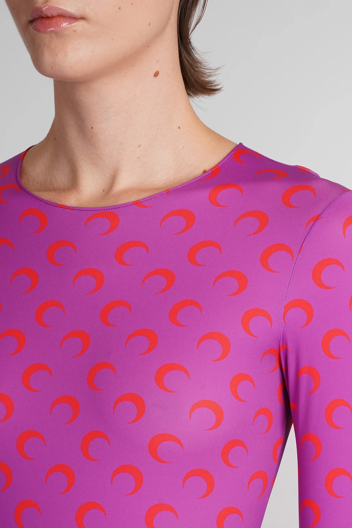 Jumpsuit in Viola polyamide - Image 5