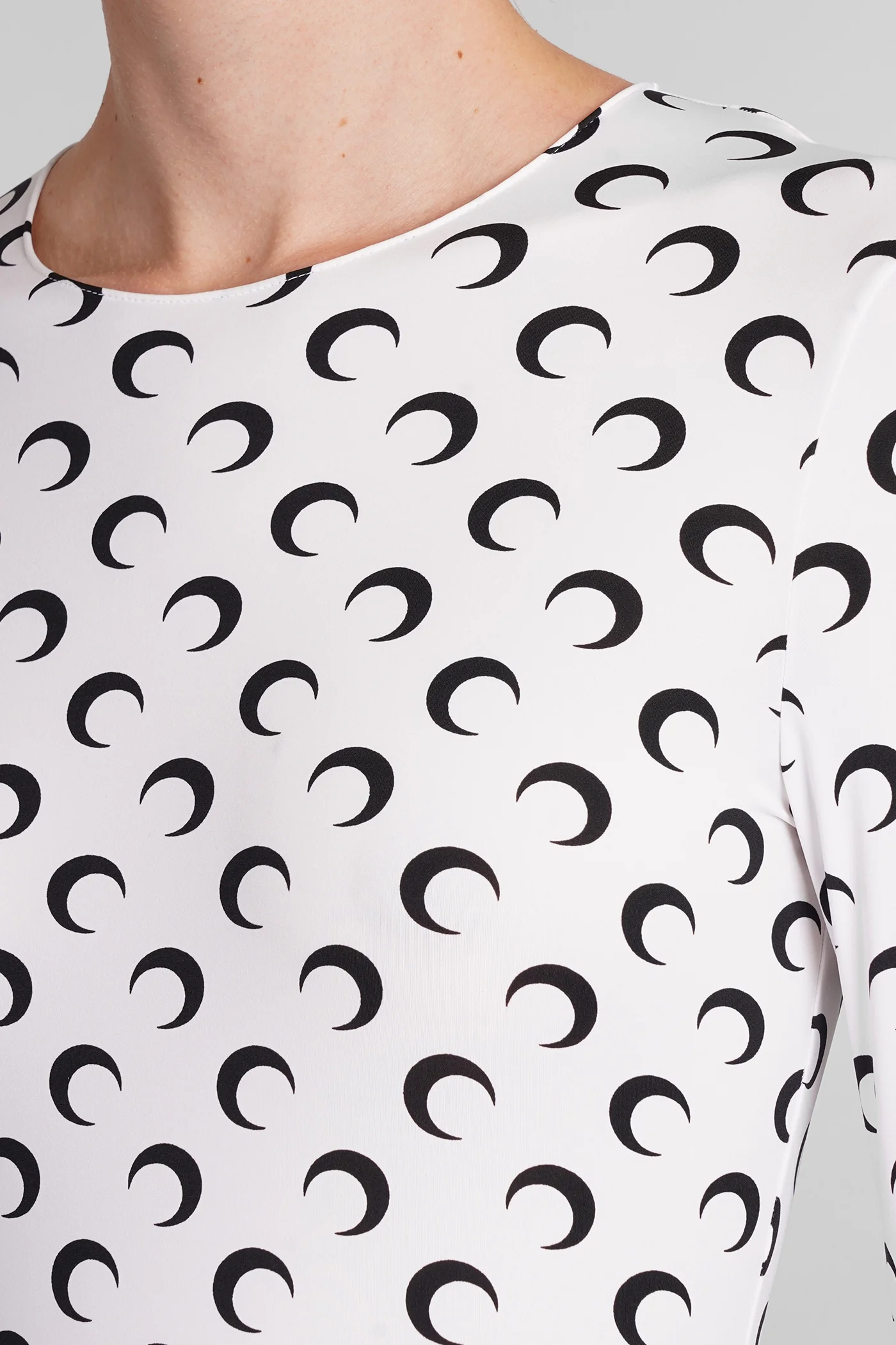 Jumpsuit in white polyamide - Image 5