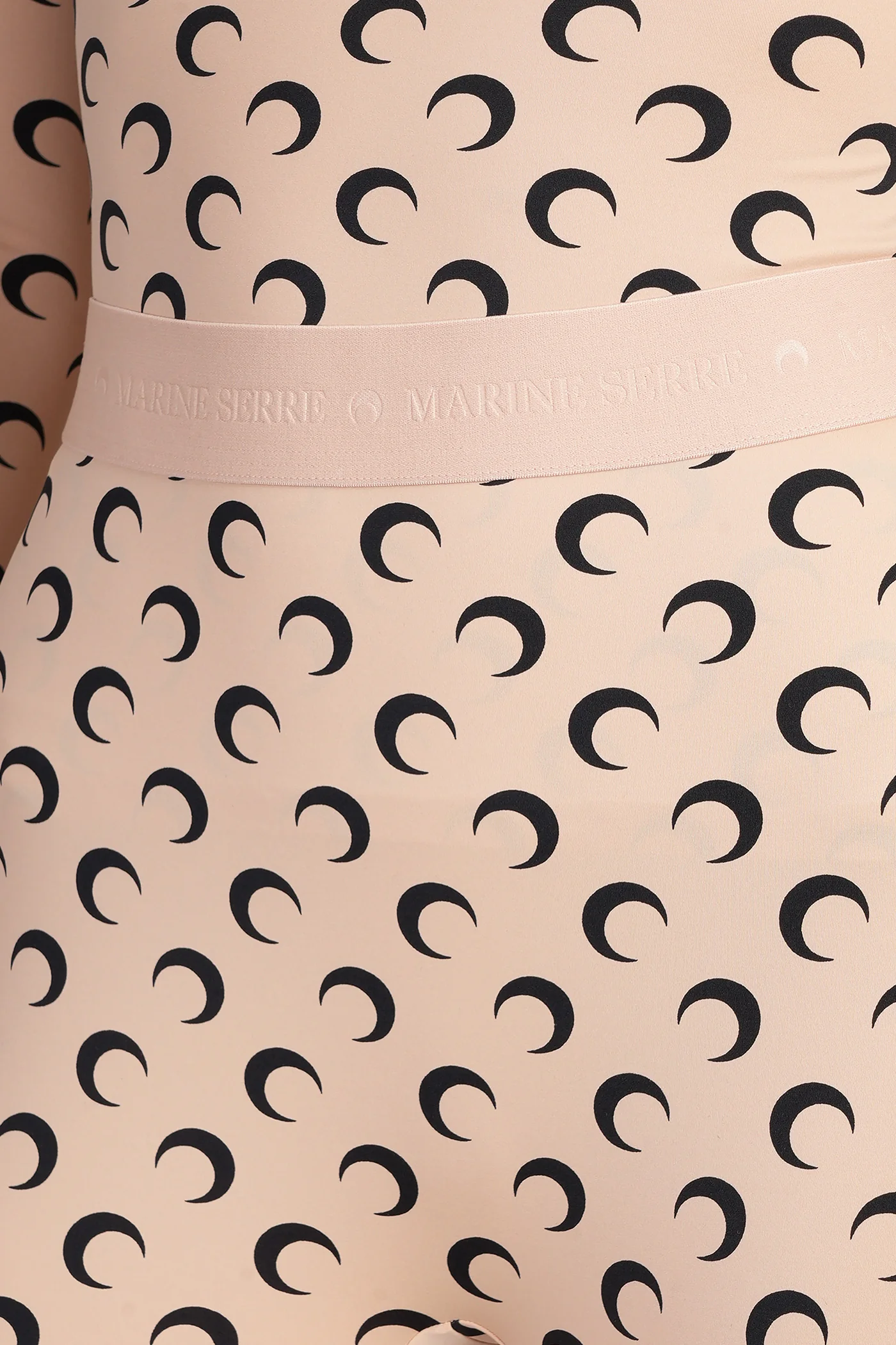 Leggings in beige polyamide - Image 5