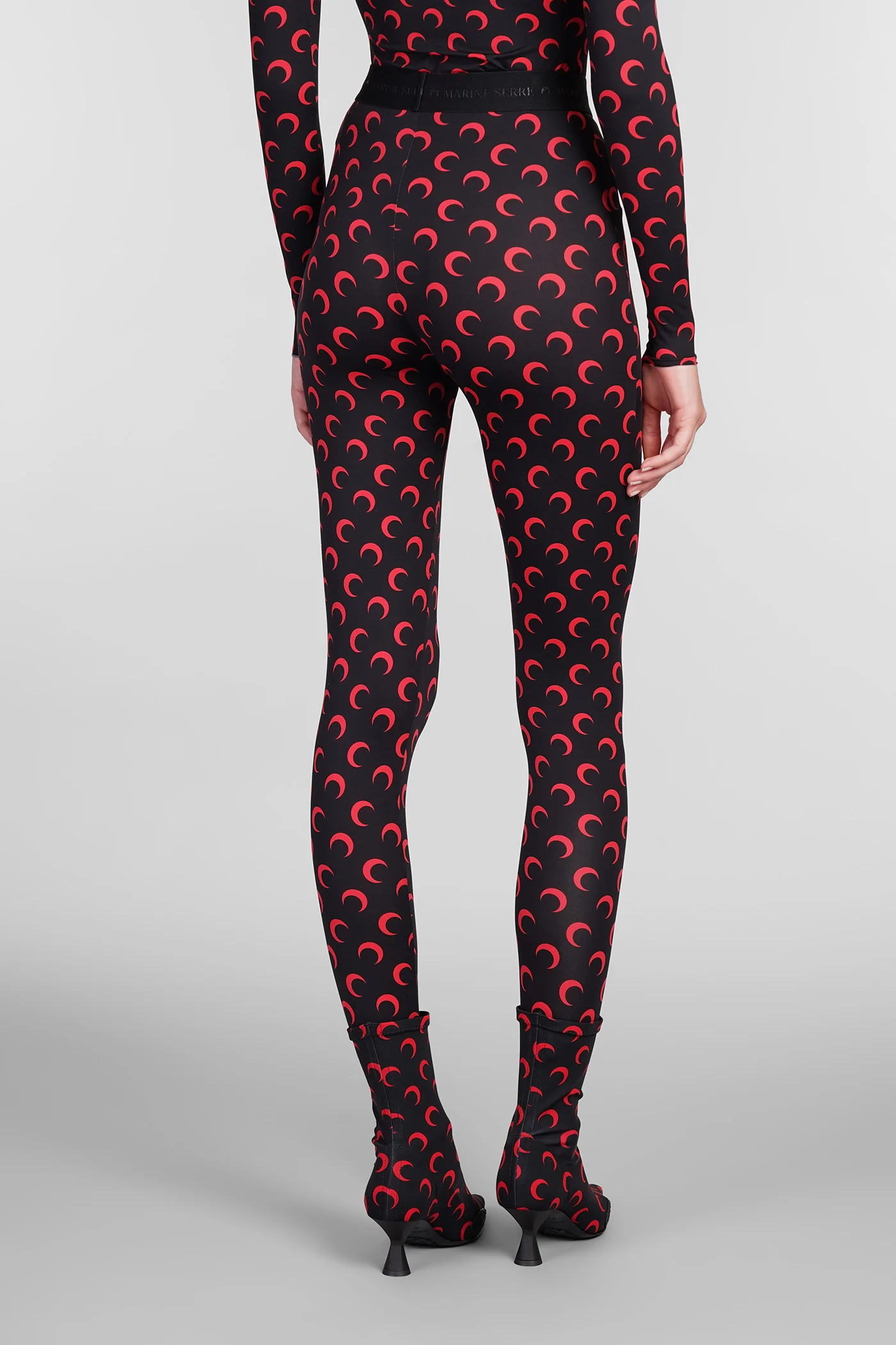 Leggings in black polyester - Image 3