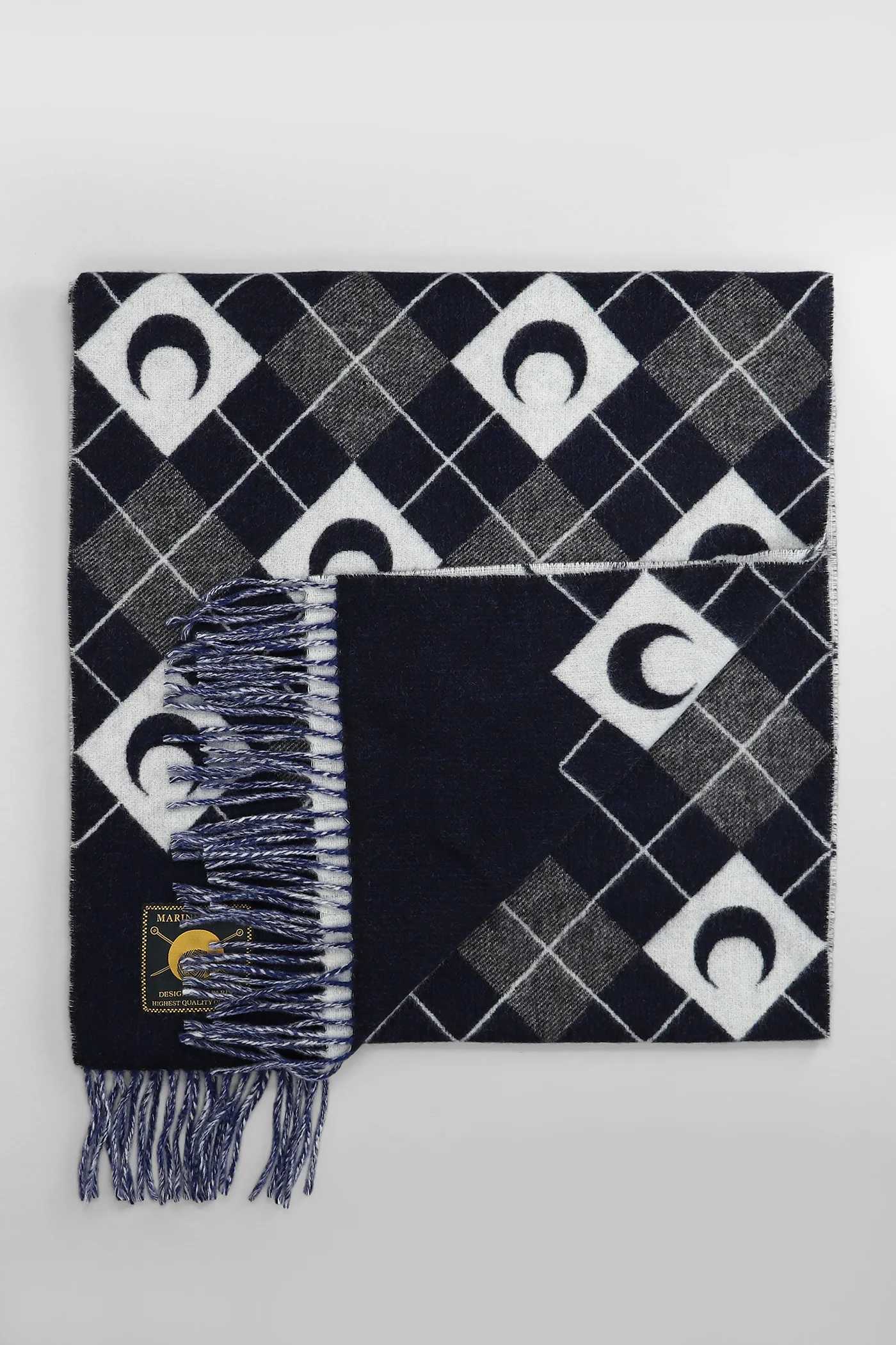 Scarve in black wool - Image 2