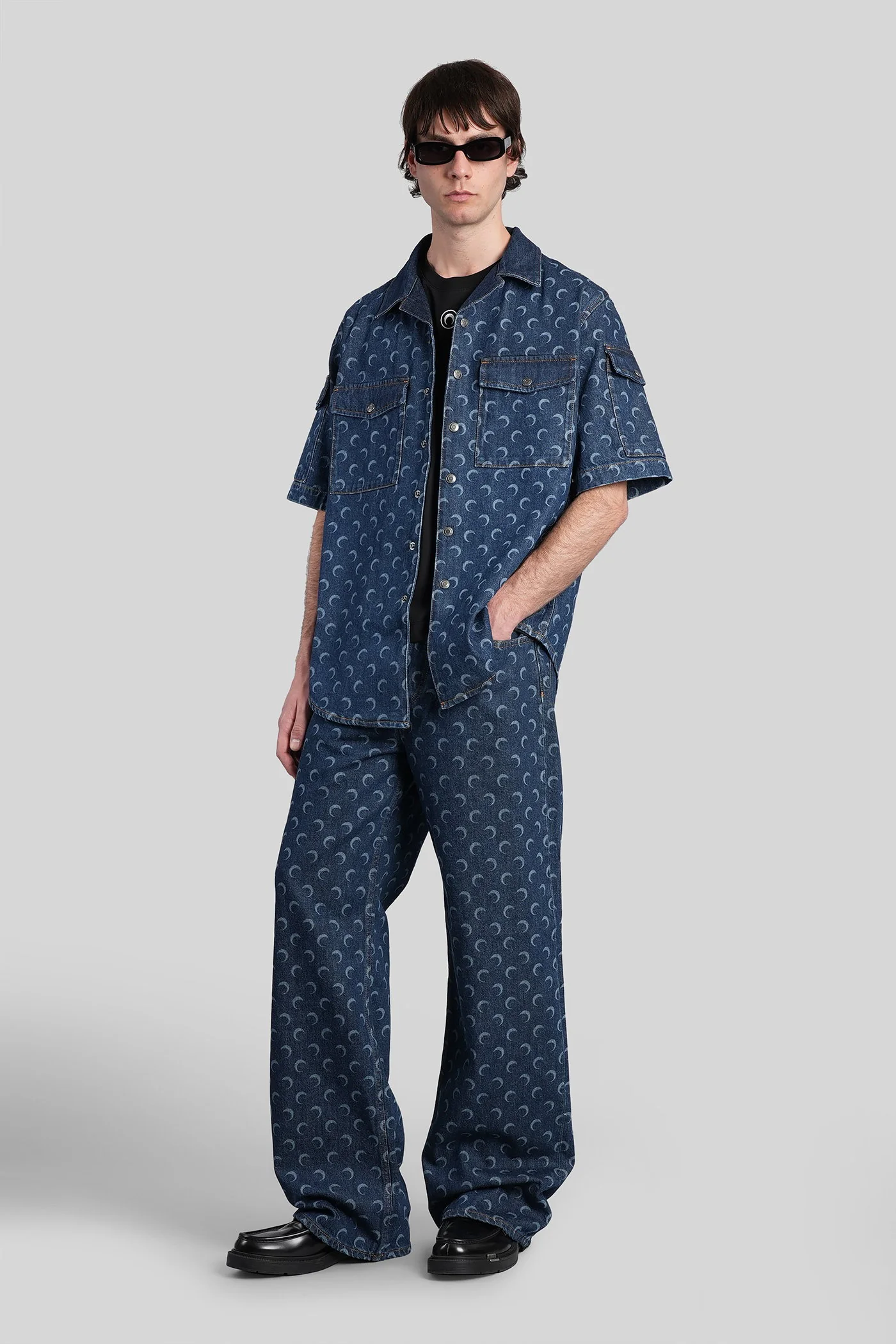 Shirt in blue denim - Image 2